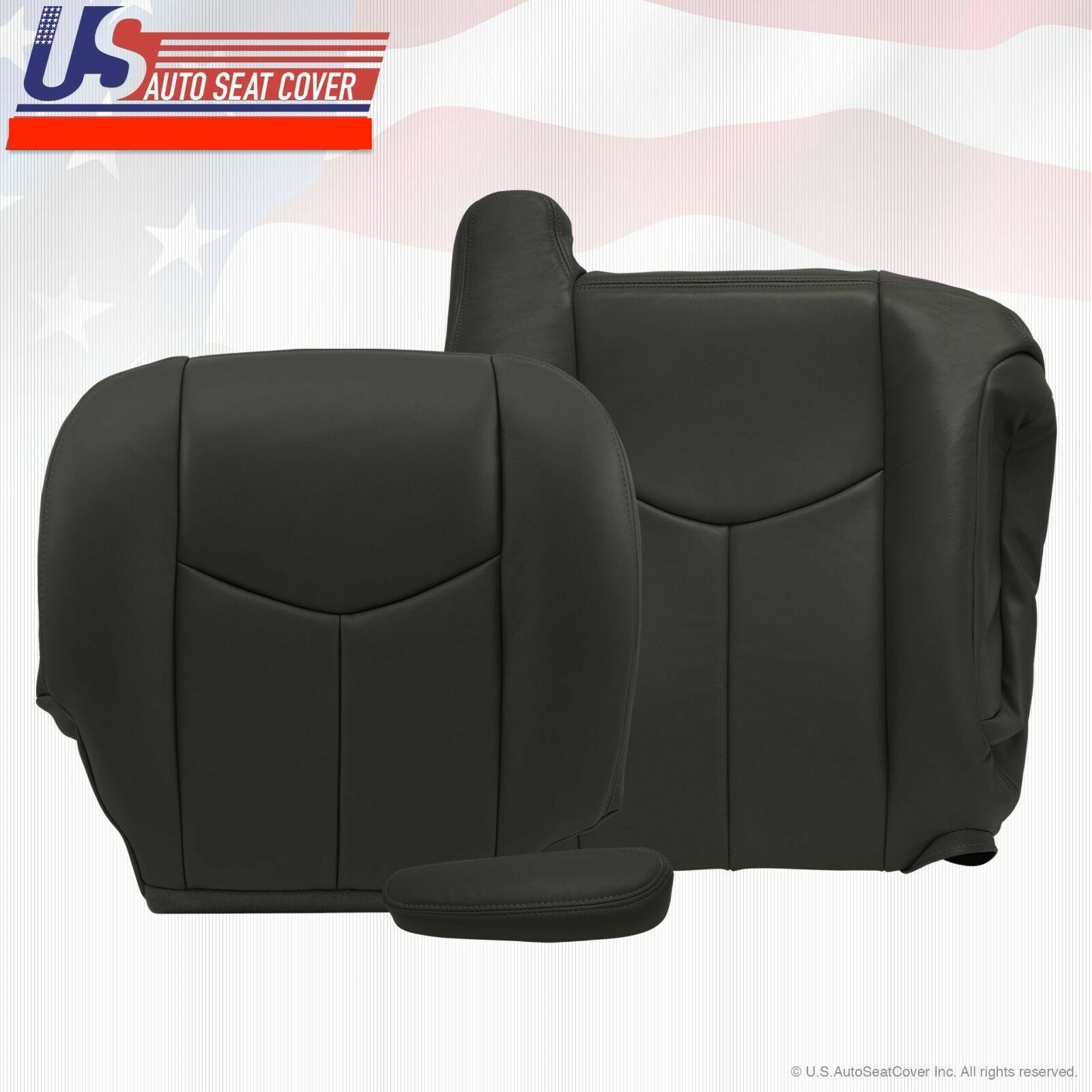 2003 To 2006 Chevy Silverado GMC Sierra 1500 2500 Upholstery seat cover DK Gray