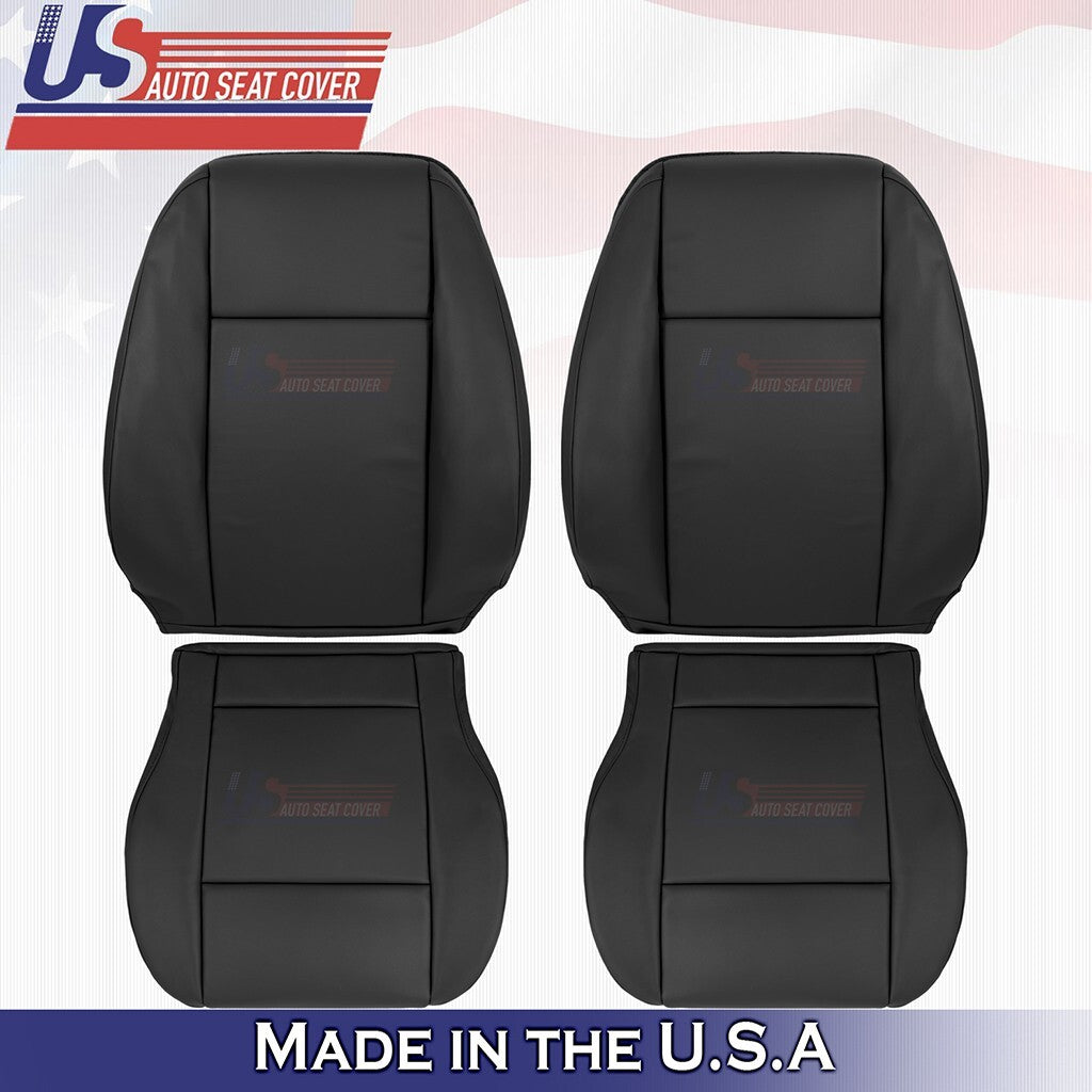 2015 - 2020 Ford Transit 150 350HD Driver Passenger Bottom-Top Vinyl Cover Black