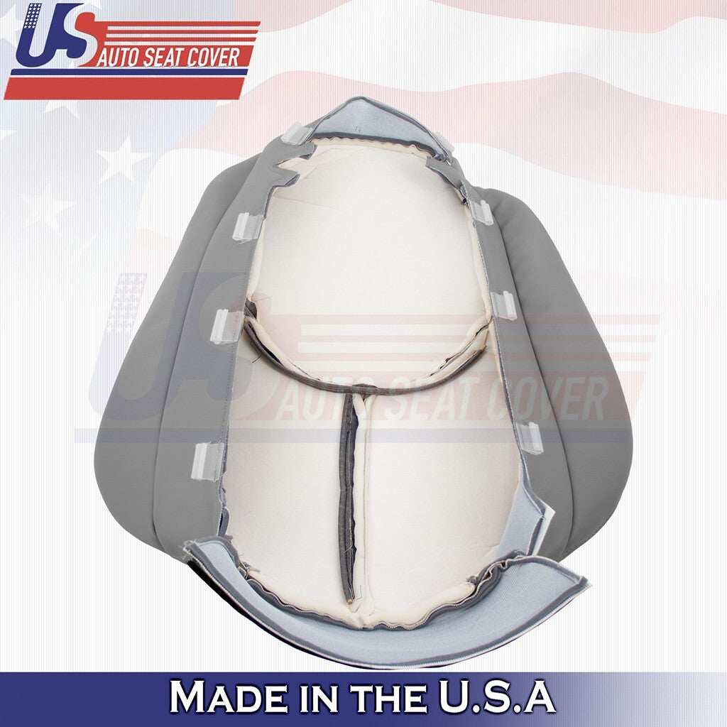 1996 to 2002 For Mercedes Benz SL500 RIGHT Bottom & Top Perf Leather Cover Gray