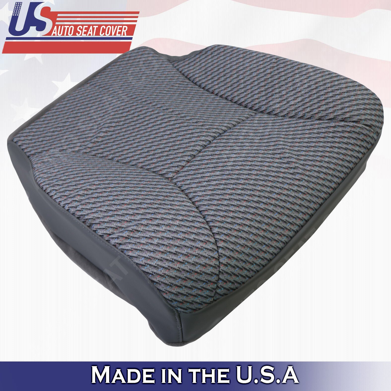Fits Dodge Ram WT DRIVER Bottom Dark Gray Cloth Cover 1998 1999 2000 2001 2002
