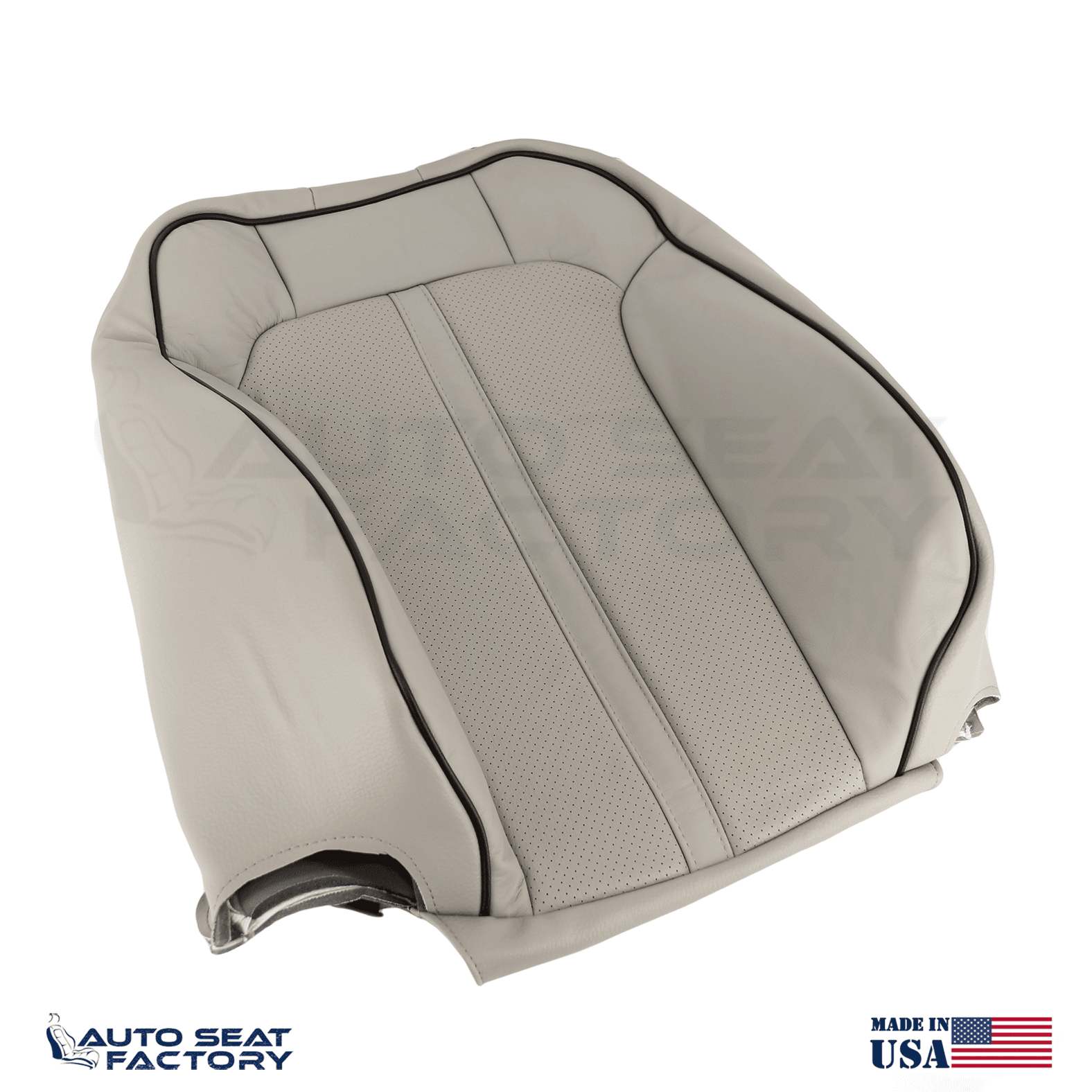 Replacement 2011 -2015 Lincoln MKX Perforated Med Light Stone Vinyl Seat Covers