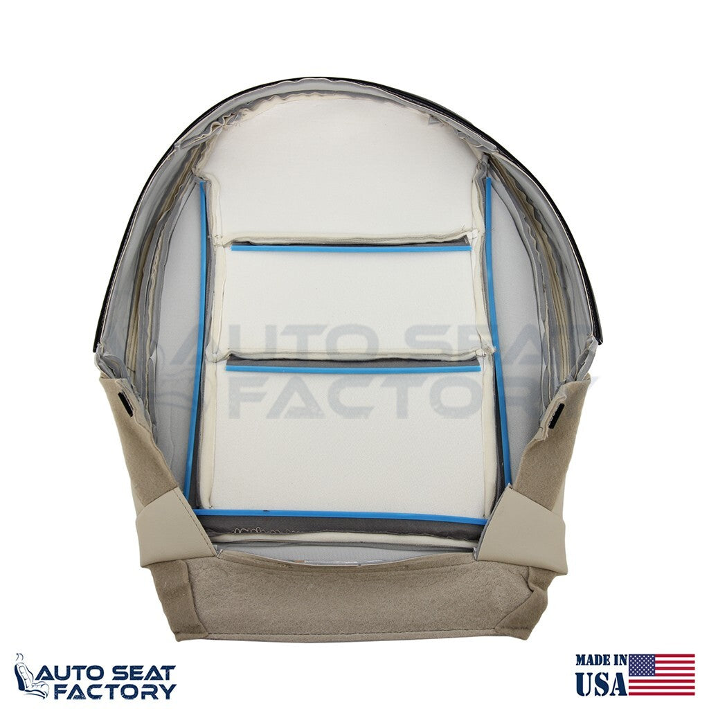 Replacement Fits 2014 2015 Mercedes Benz CLA Lower Driver Beige Vinyl Seat Cover