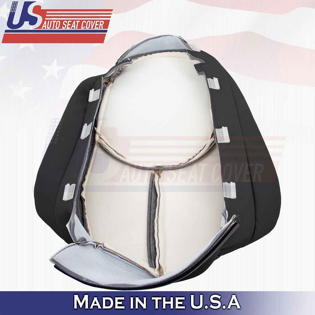Driver &Passenger Tops Leather Cover Black For 1996 to 2002 Mercedes Benz SL600