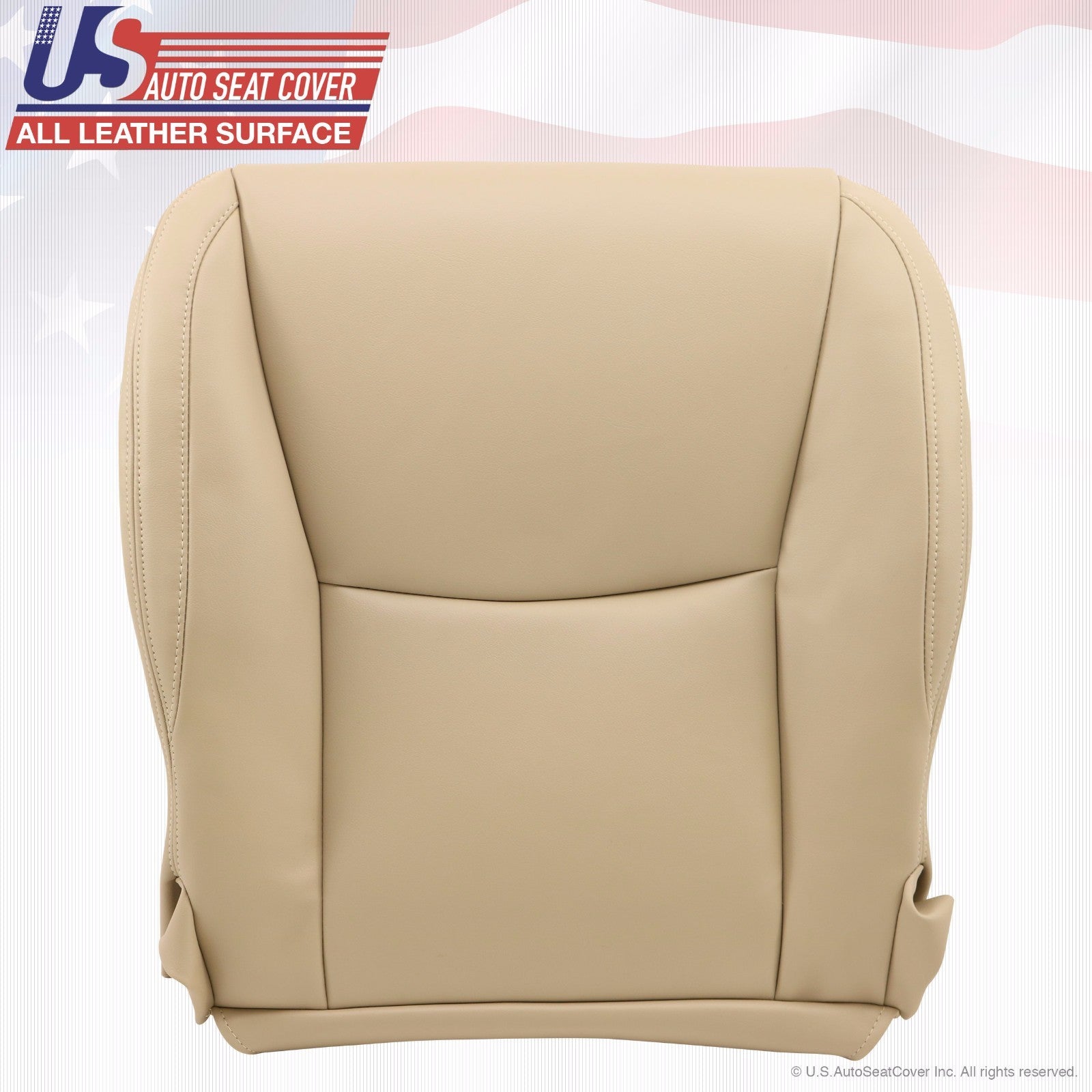 Fit2004-2009 Lexus RX330 350 Front 2x Bottom 2x Top 2x Armrest Leather Cover TAN