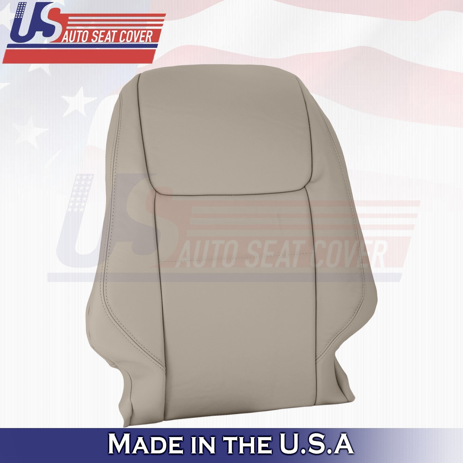 2017 to 2020 Fits Toyota Sienna Passenger Bottom &Top Leather Seat Cover Tan