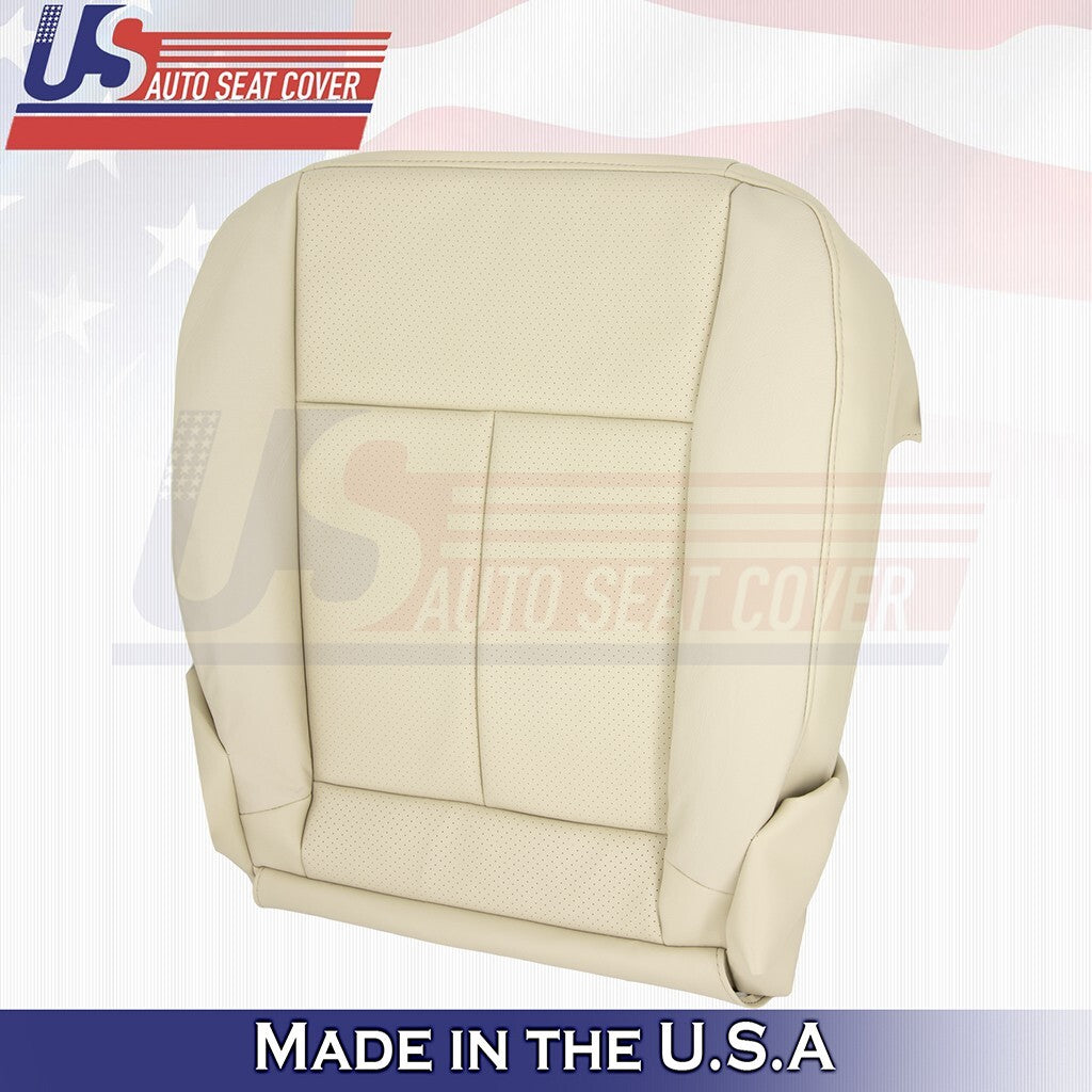 2005 to 2008 Fits Infinity FX35 FX45 Passenger Bottom Leather Seat Cover Tan