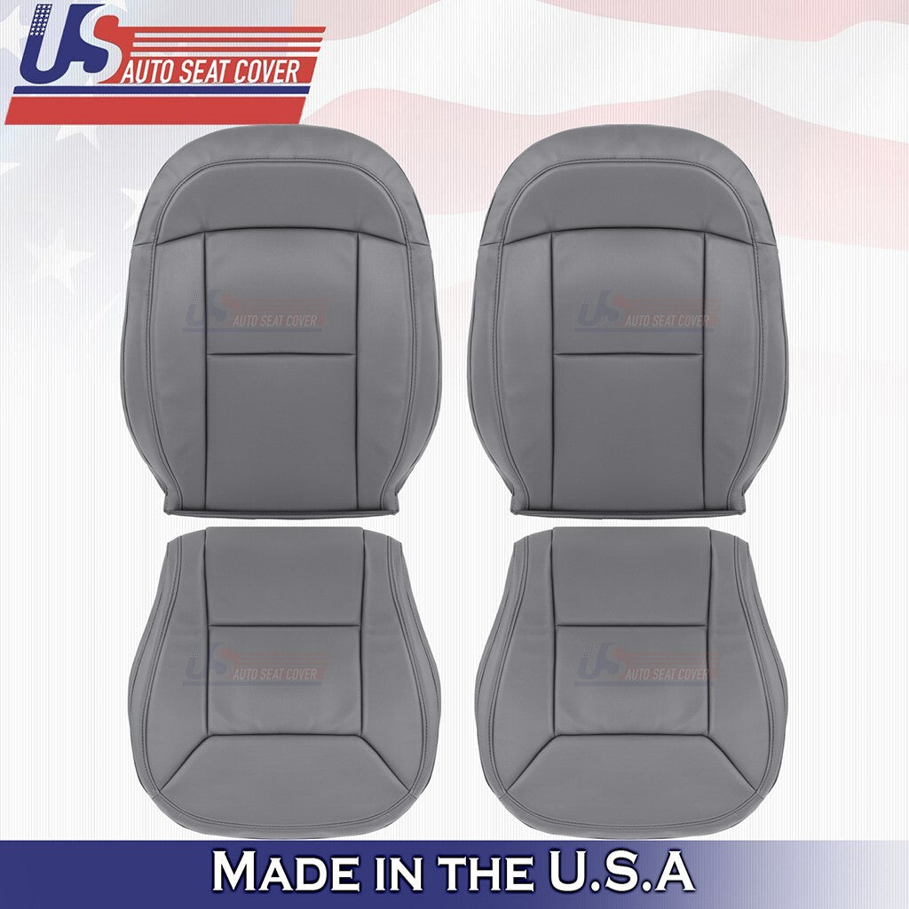 2014-2024 Fit Dodge Ram ProMaster Driver Passenger Tops Bottoms Vinyl Cover Gray