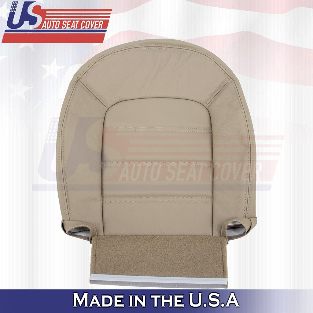 2002 to 2005 Fits Ford Explorer XLT Driver & Passenger Bottoms Leather Cover Tan
