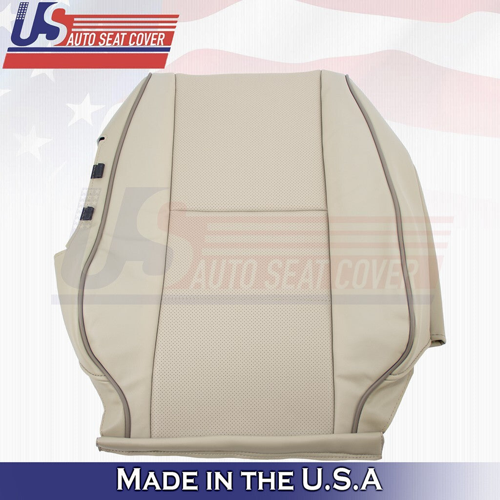 2001 to 2005 For Lexus IS300 Front Set Top & Bottoms Perf Leather Seat Cover Tan