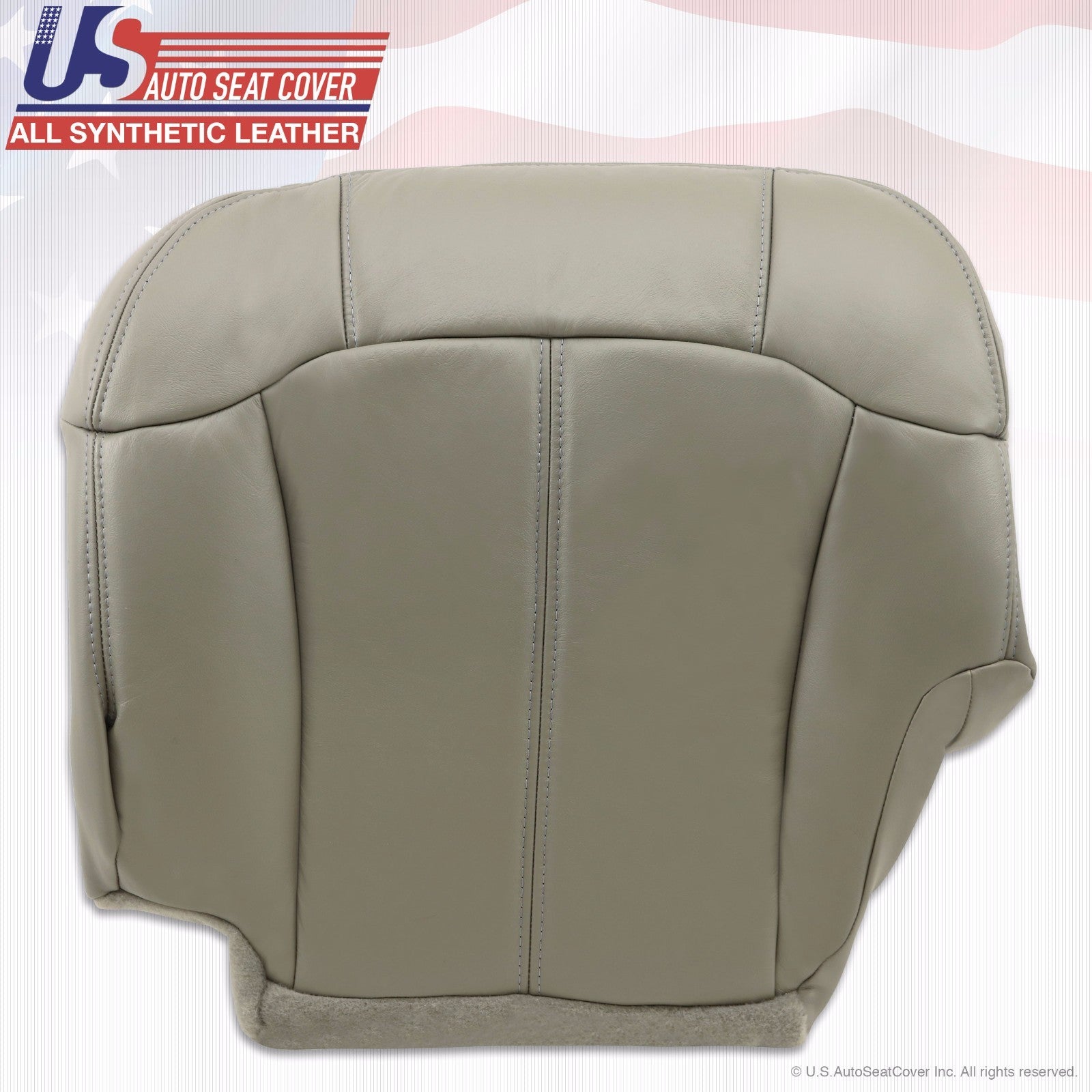 1999 2000 2001 2002 Chevy Suburban Suburban Synthetic leather seat cover Gray