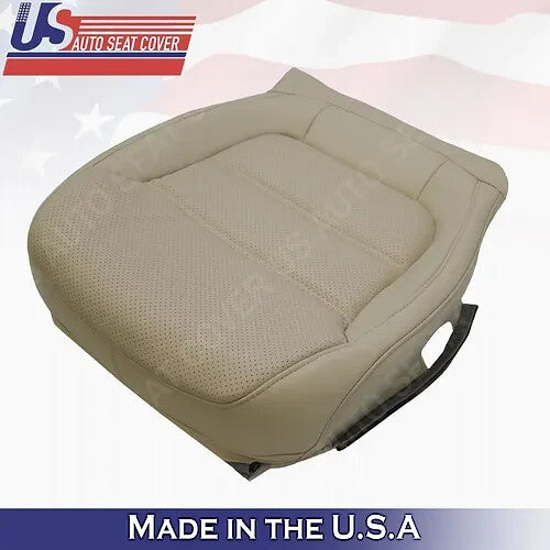 2011 -2017 Fits Volkswagen Jetta Front Set Bottoms &Tops Leather Seat Cover Tan