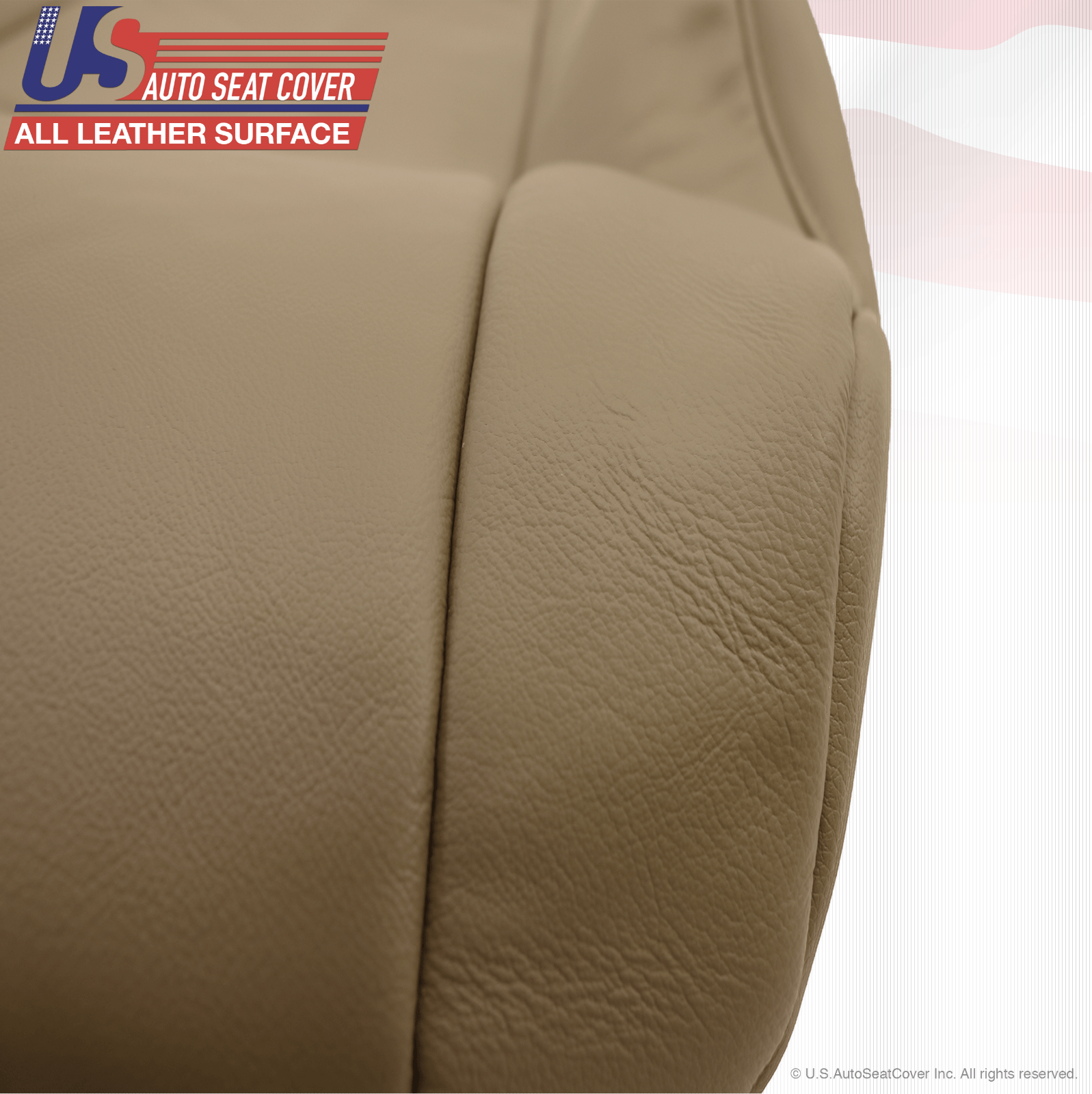 Fits 2003-2009 Toyota 4runner Driver lean back leather seat cover
