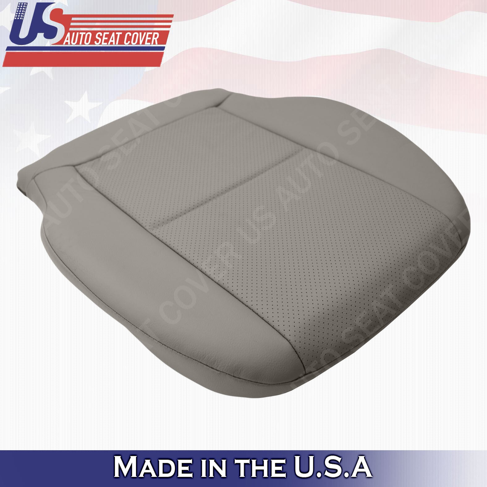 2008 to 2014 For Mercedes Benz C250 C300 C350 Passenger Bottom Seat Cover GRAY