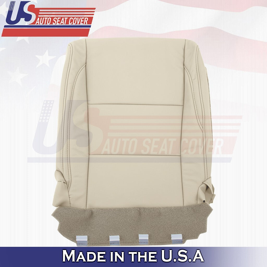 2018 2019 Fits Toyota Highlander Driver Bottom Genuine Leather Seat Cover Tan