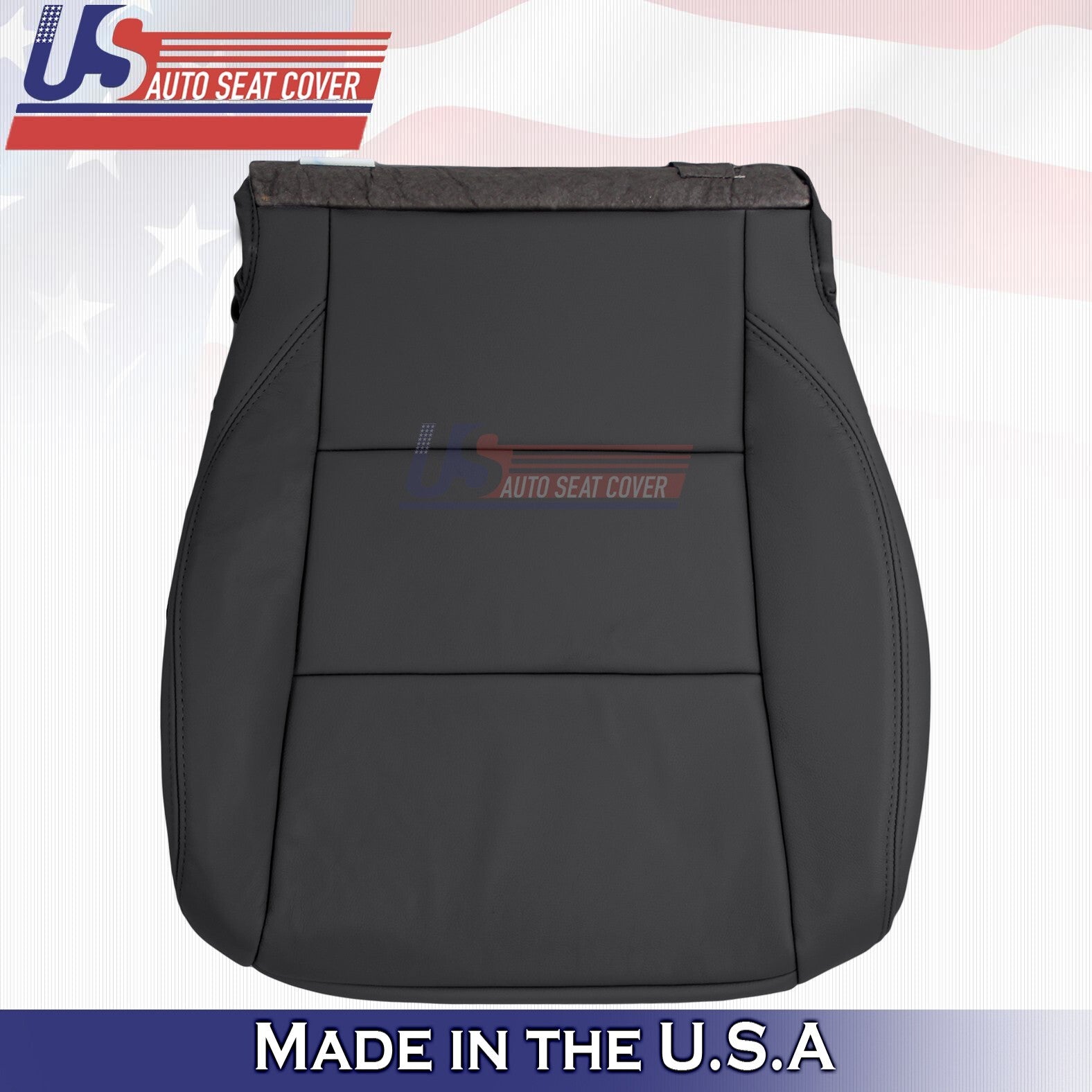 2017 to 2020 Fits Toyota Sienna Driver & Passenger Bottoms Leather Cover Gray