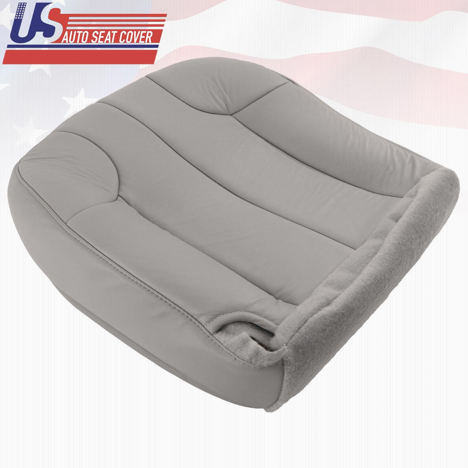 1999 - 2001 Fits Jeep Grand Cherokee Laredo Passenger Bottom Seat Cover Gray