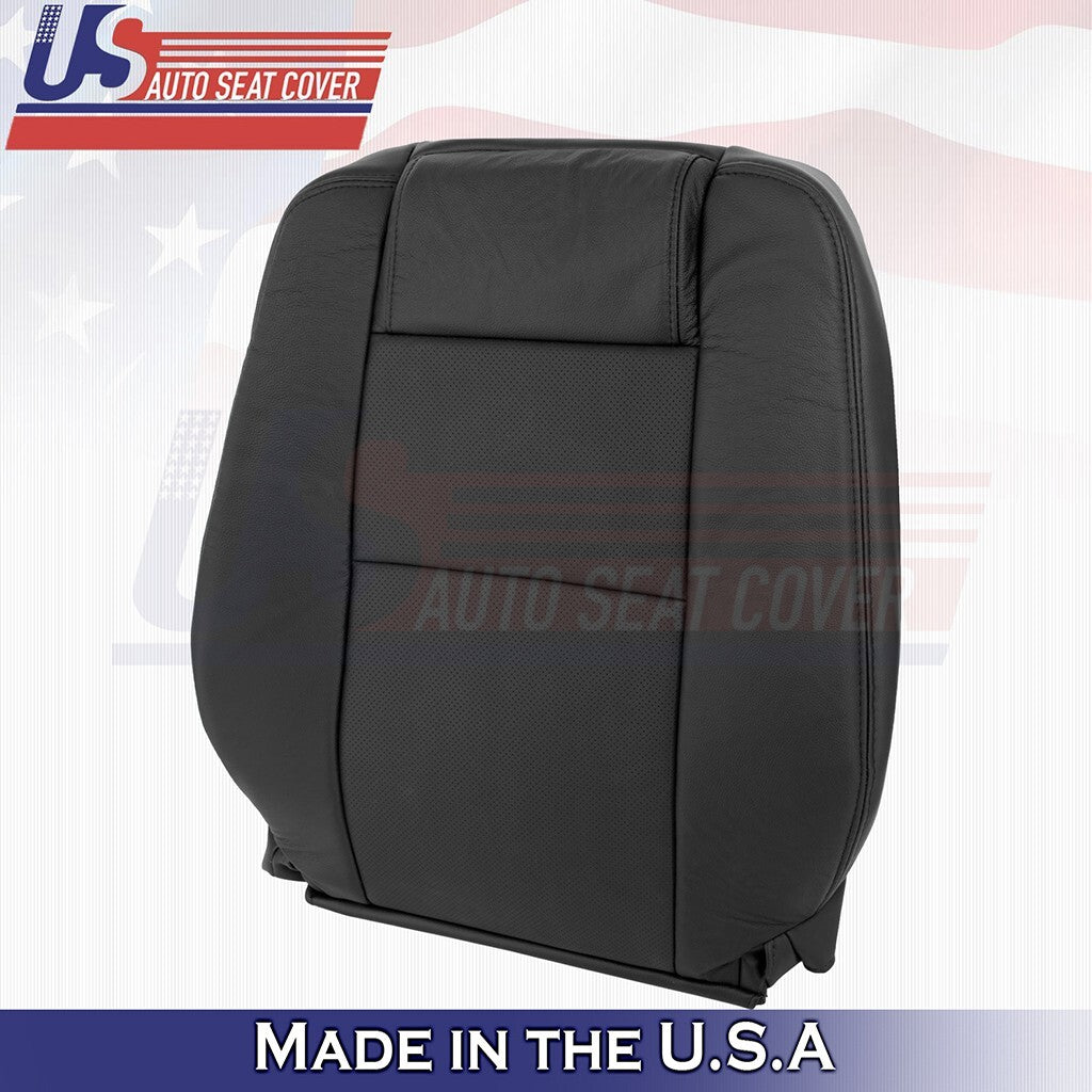 2007 2008 Fits Ford Explorer Sport Trac Driver Top Leather Seat Cover Black