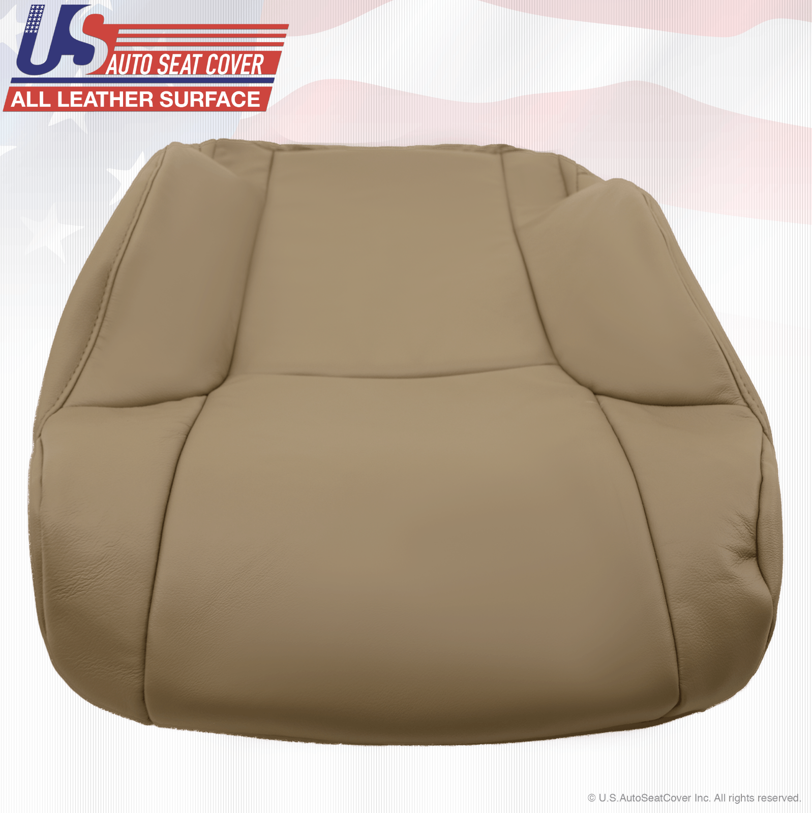 Fits 2003-2009 Toyota 4runner Driver lean back leather seat cover