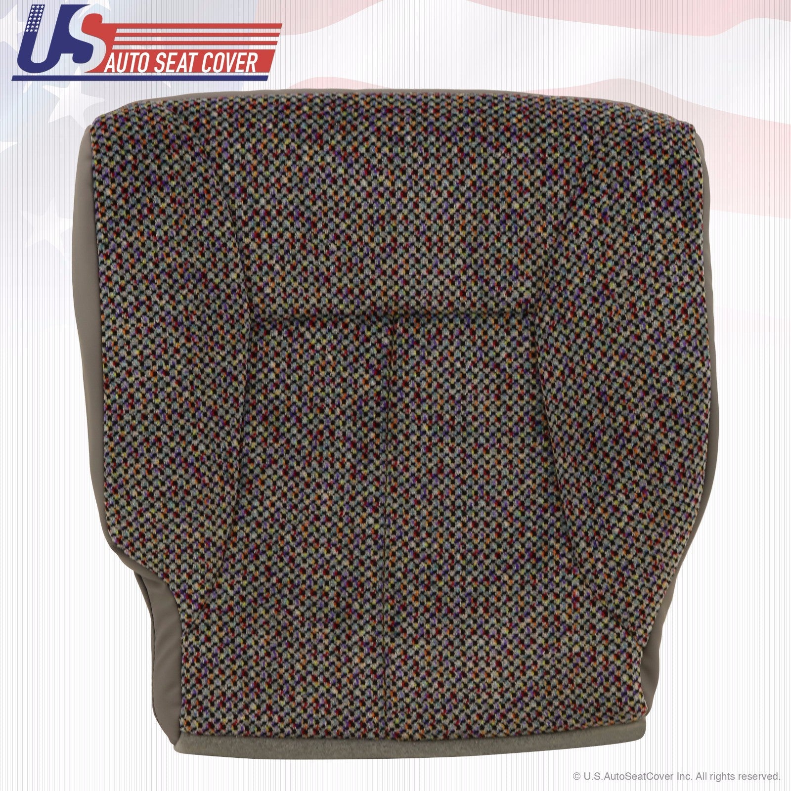 2001 2002 For Dodge Ram 1500 2500 3500 SLT Driver Bottom fabric Seat Cover GRAY