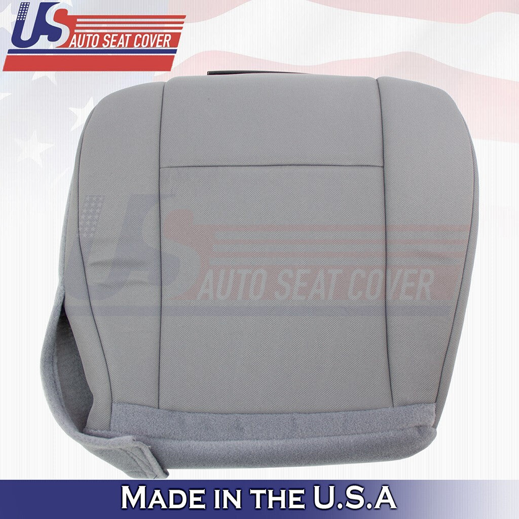 2012 to 2019 For Ford Econoline Van Front Passenger Bottom Cloth Seat Cover Gray