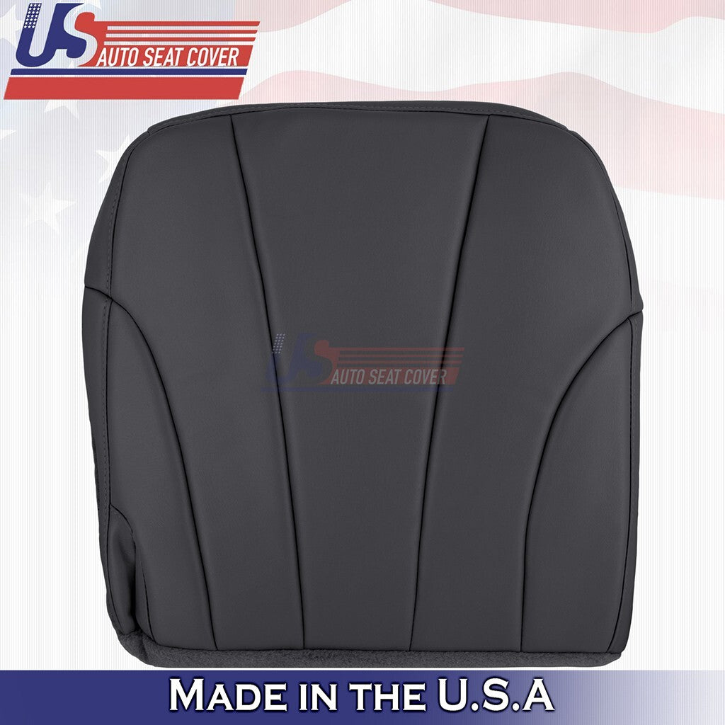 1999 to 2002 For Chevy Silverado WT Rear Passenger Bottom Vinyl Cover Dark Gray