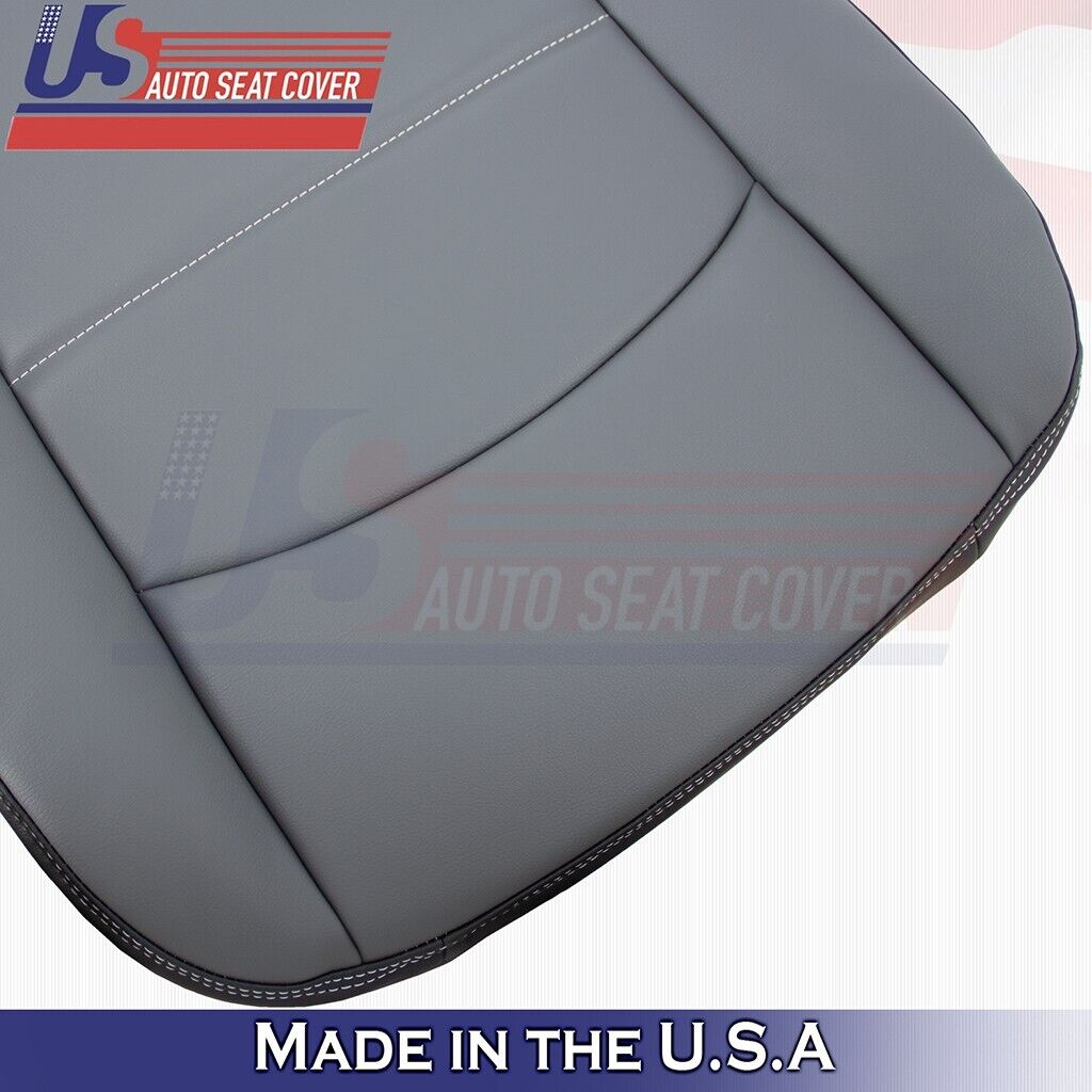 2019 to 2024 Dodge Ram ST Front Driver Bottom Vinyl Seat Cover Diesel Gray