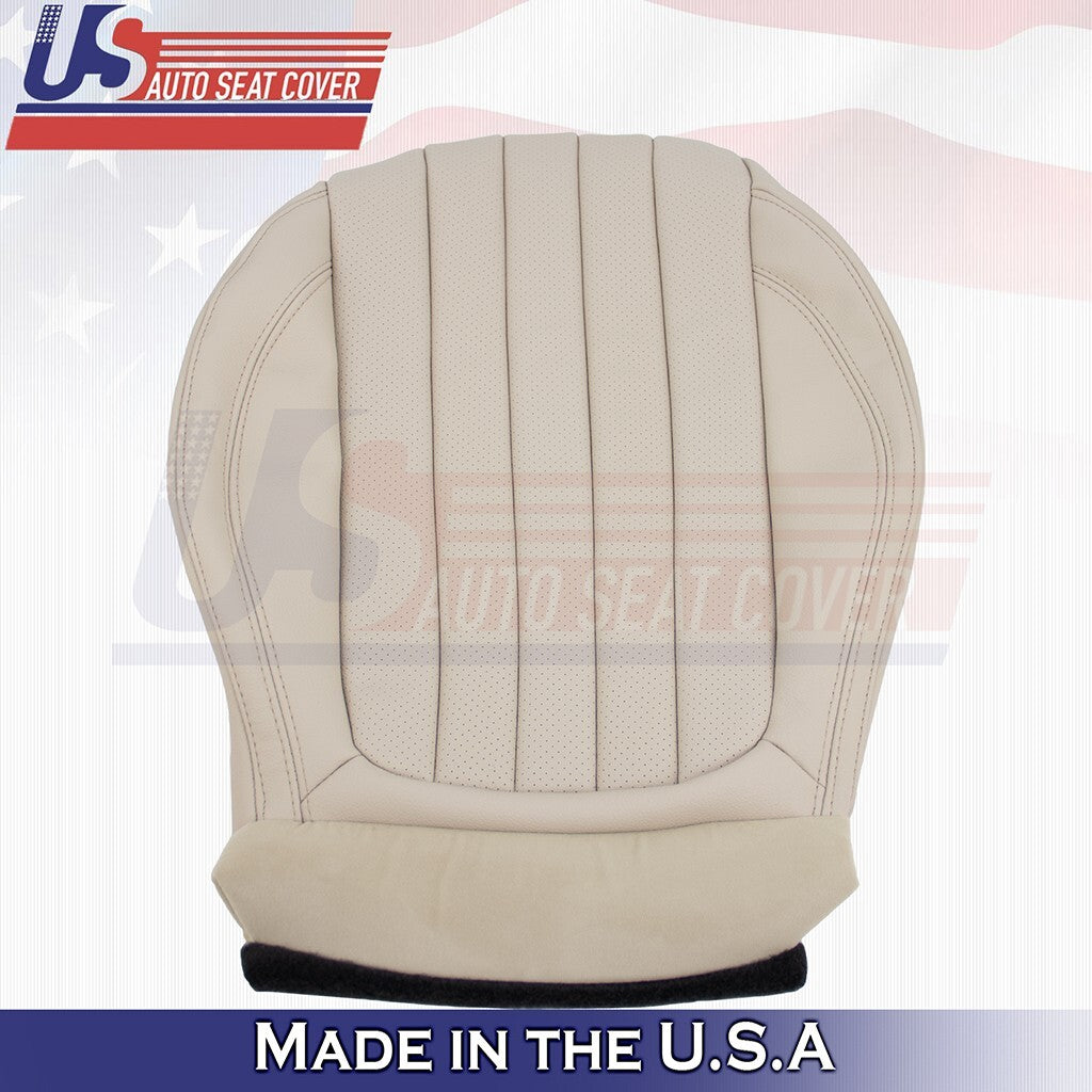 2017 to 2020 For Mercedes Benz E Driver&Passenger Bottom Synth Leather Cover Tan