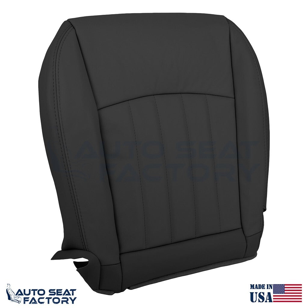 2014 - 2017 Fits Infiniti QX50 LEFT & RIGHT Bottom Black Vinyl Seat Covers