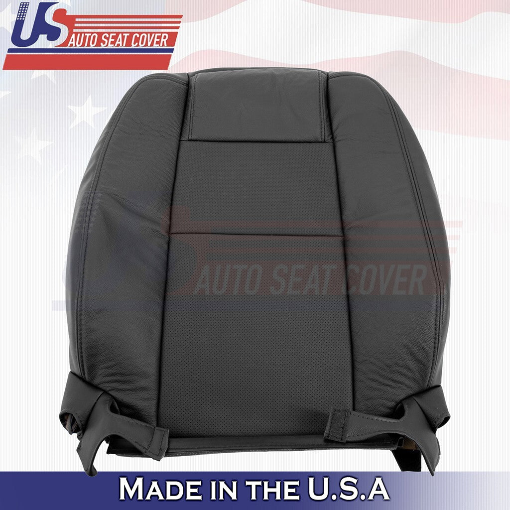 2007 2008 Fits Ford Explorer Sport Trac Driver Top Leather Seat Cover Black