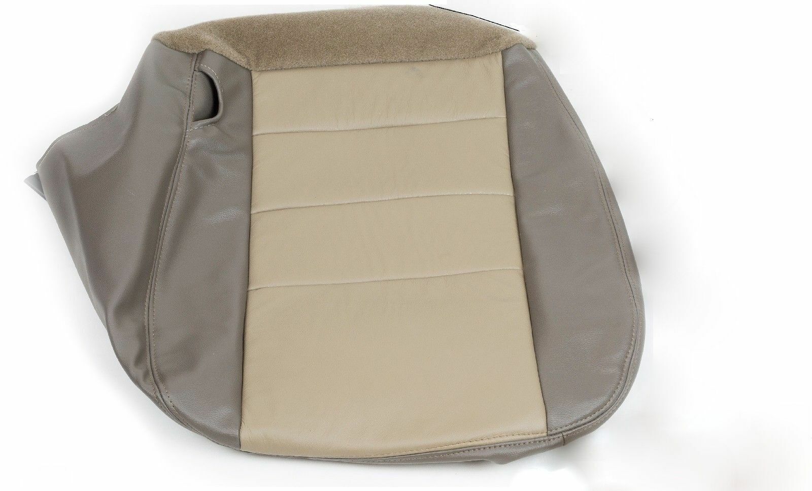 2002-2004 Fits Ford Excursion Driver Bottom Vinyl Cover 2Tone TAN