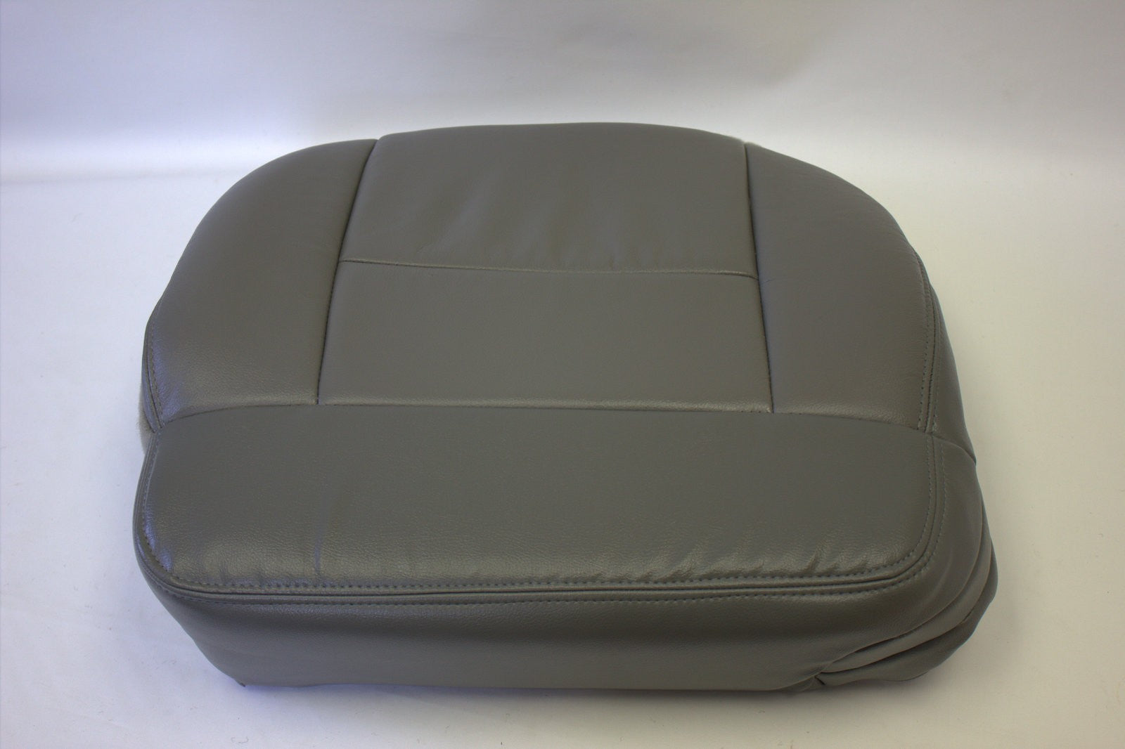 2004 To 2008 Ford F-150 Front Driver Bottom Seat Replacement Cover Gray Vinyl