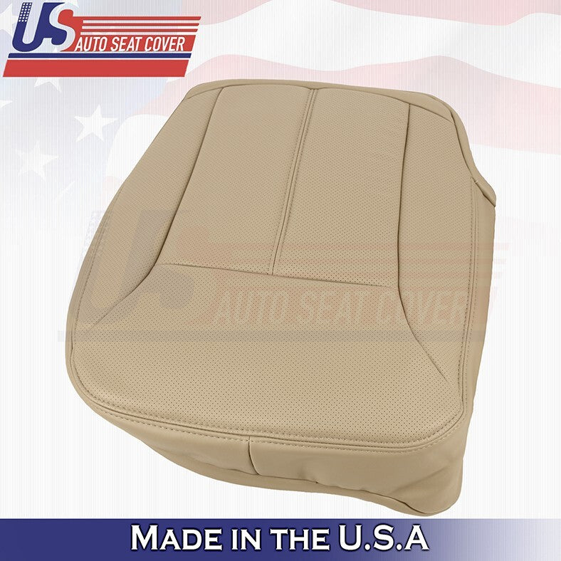 2007 to 2012 For Mercedes GL450 Front Driver Side Bottom Leather Seat Cover Tan