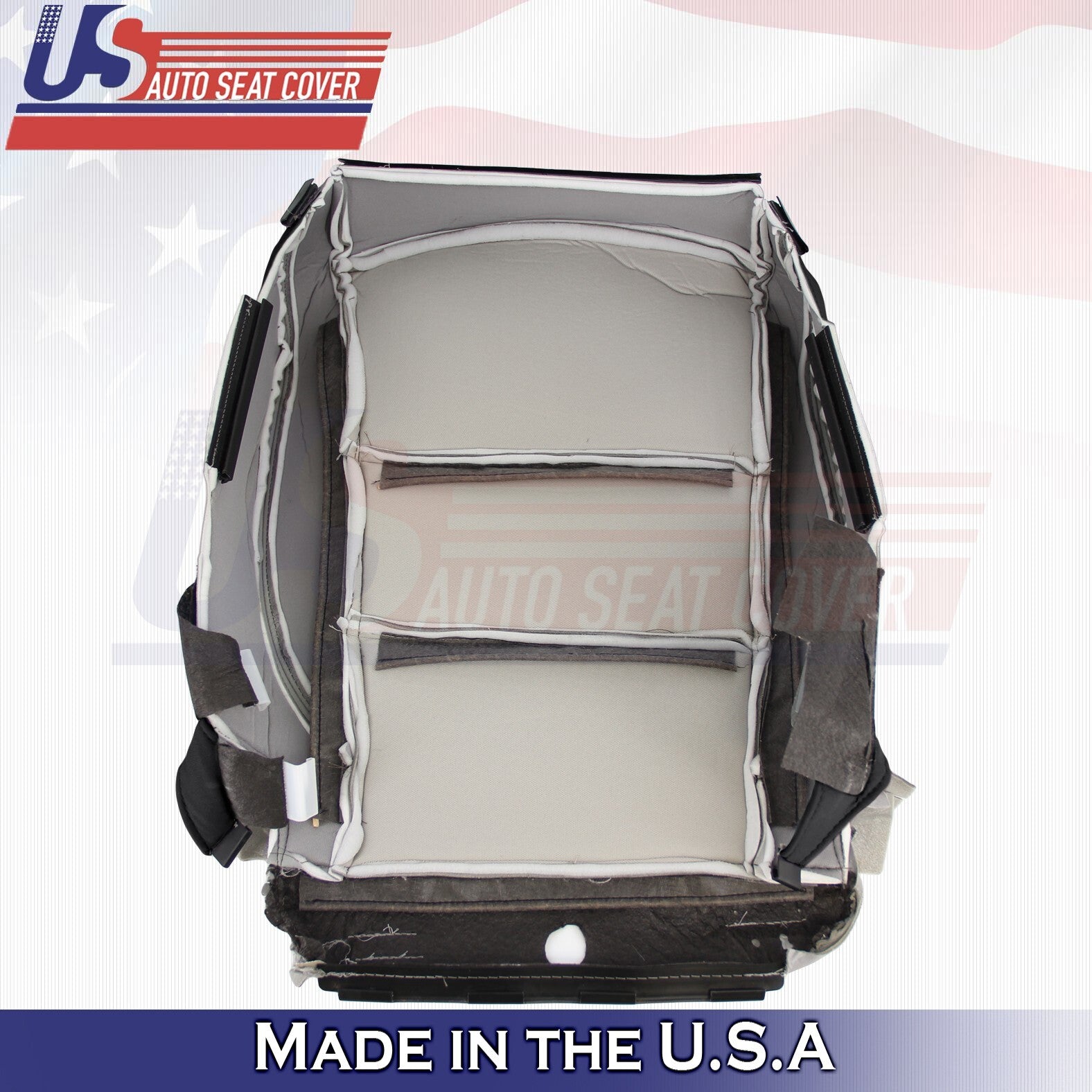 2017 to 2020 Fits Toyota Sienna Driver Bottom & Top Leather Seat Cover Black
