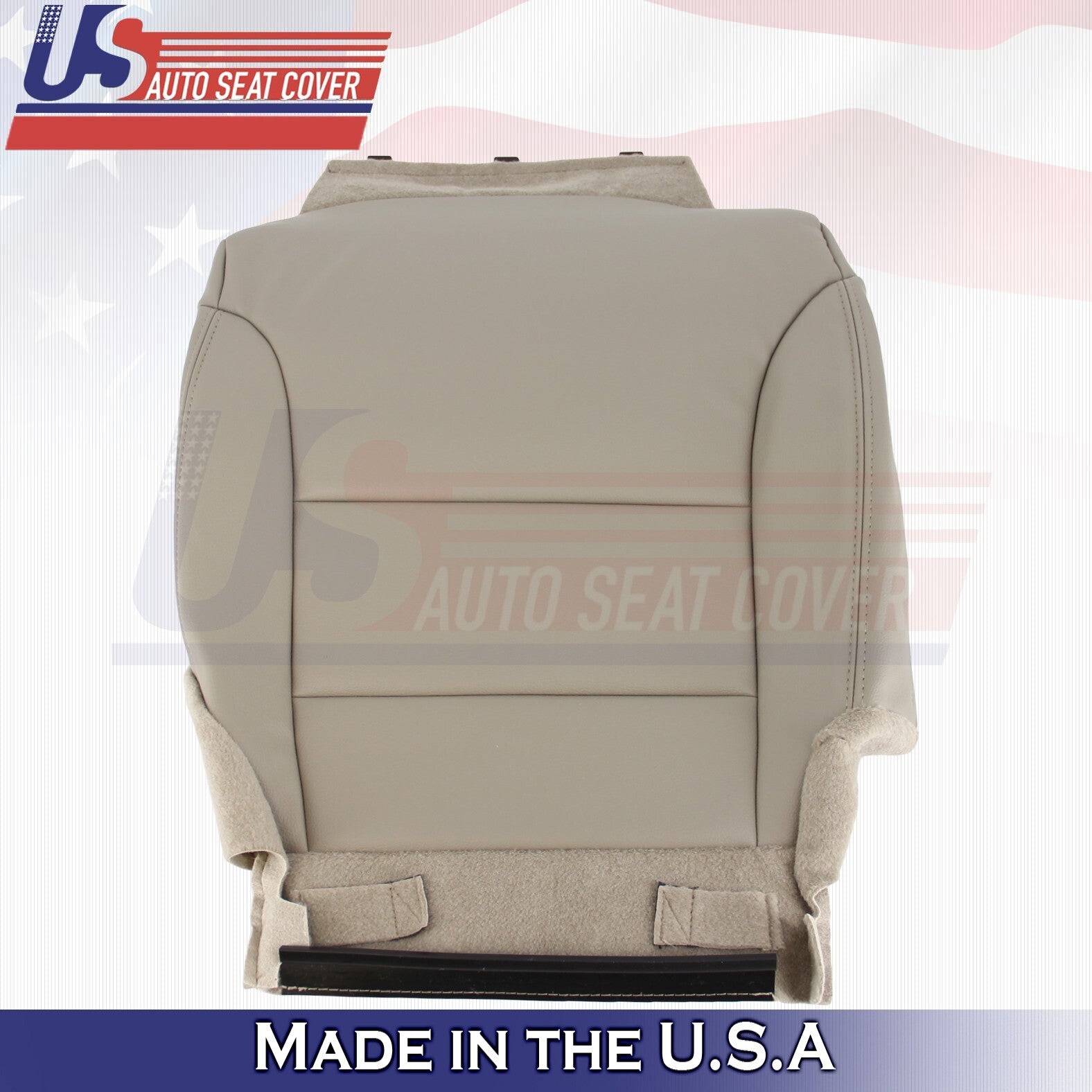 2012 2013 2014 2015 2016 FITS Honda CR-V DRIVER Bottom Leather Seat Cover Tan
