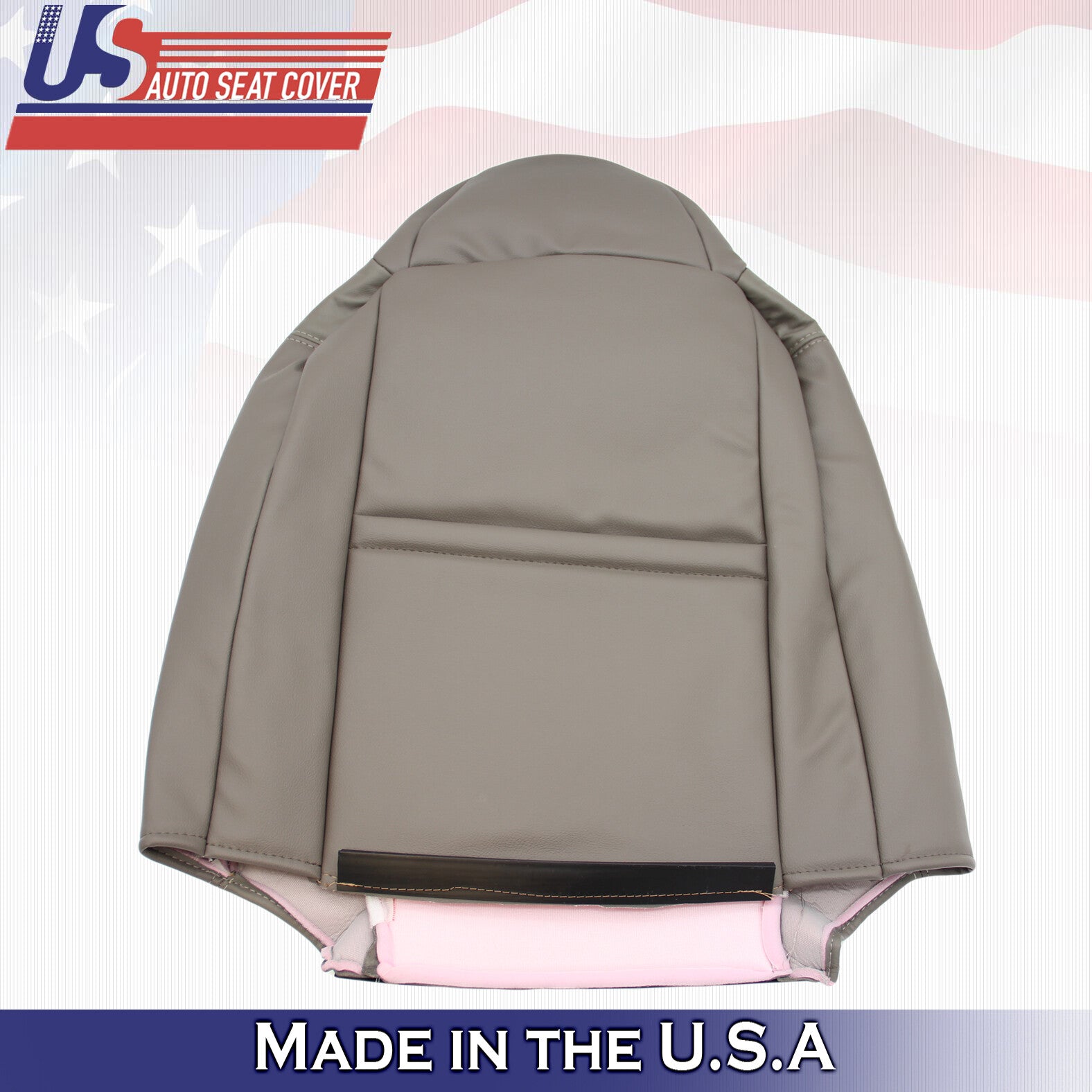 2002 2003 2004 Ford Excursion Eddie Bauer Front Lean Back VINYL Seat Cover 2TONE