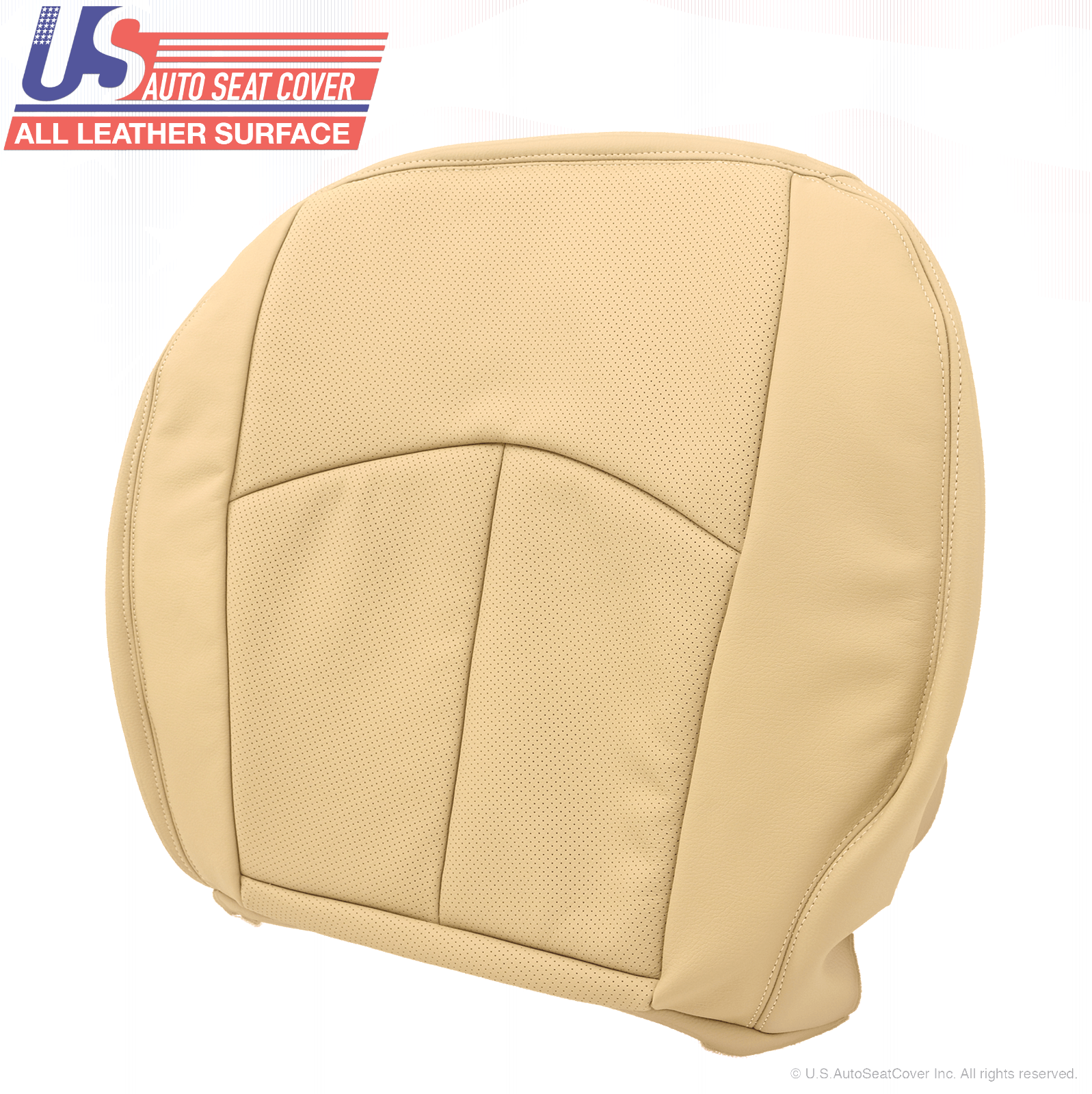 Driver Bottom Cover Leather Light Tan 2003 to 2009 Fits Mercedes Benz E300 E320