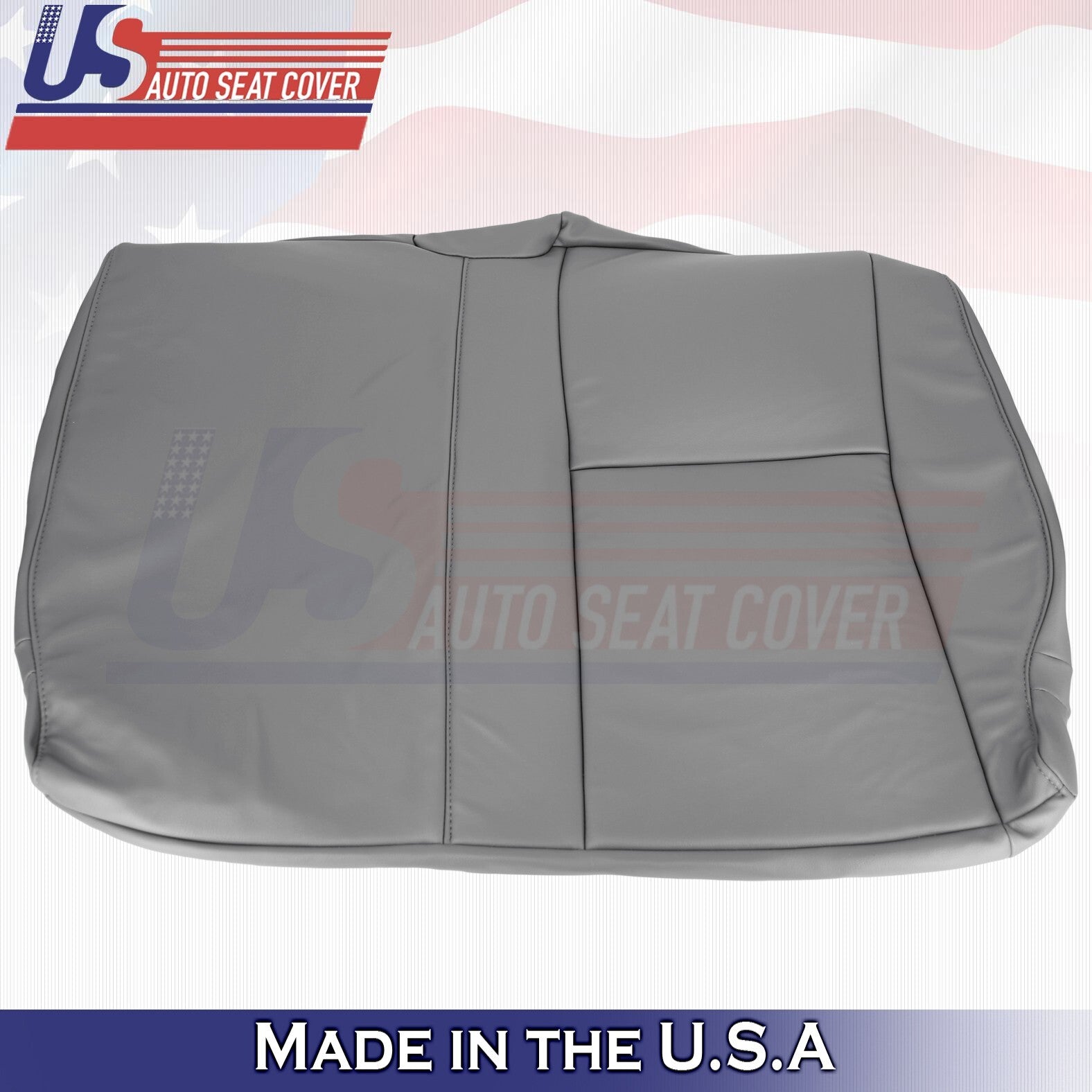 2007-2010 FOR Toyota Tundra Rear Driver &Passenger Tops Leather Cover Gray