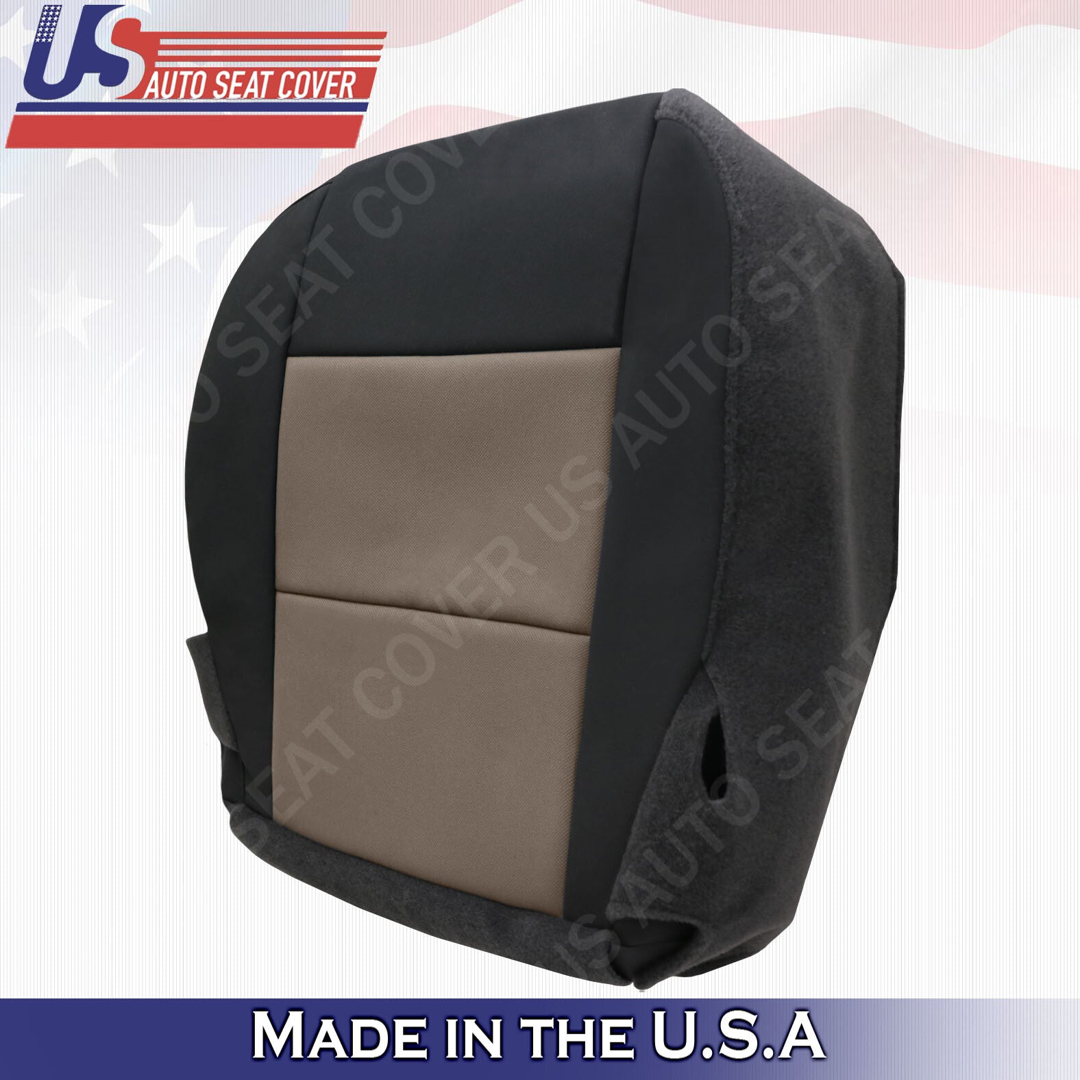 2003 2004 2005 2006 Ford Ranger Driver Bottom Cloth Cover 2-tone Black & Tan
