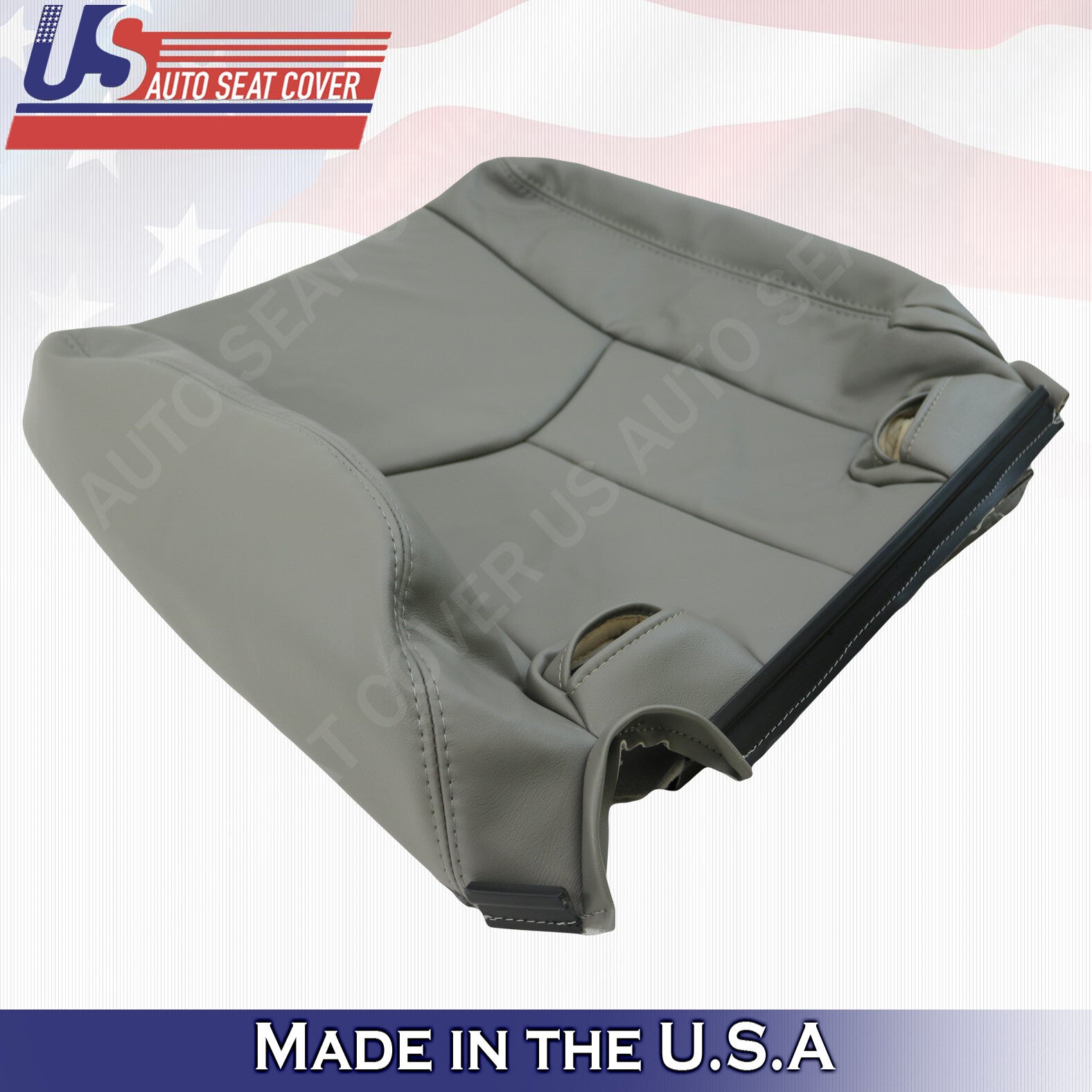2003 2004 2005 2006 Chevy Tahoe Suburban Leather REAR 40'Seat Cover Gray