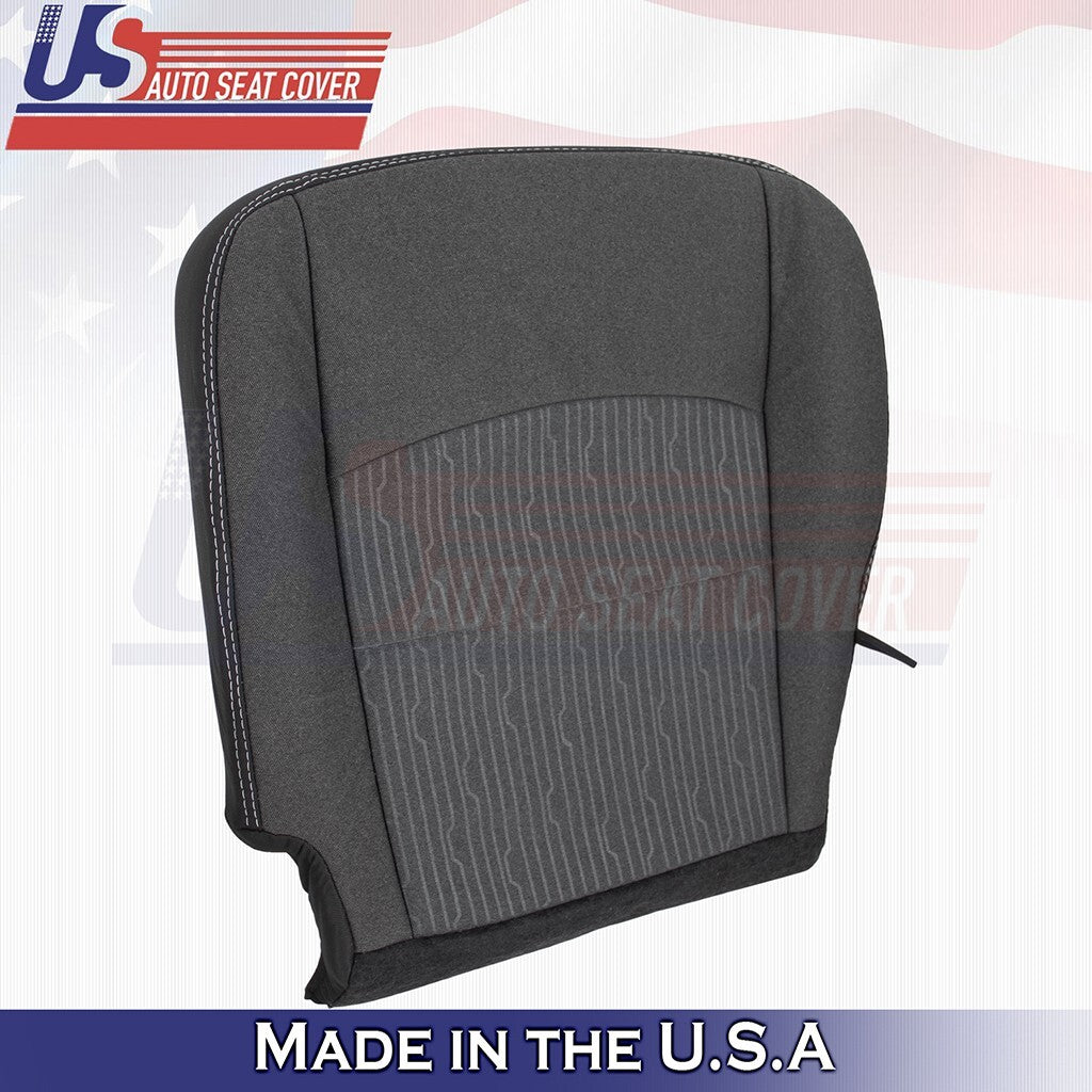 2021 2022 Fits Dodge Ram 1500 Driver Bottom Seat Cloth Cover Diesel Gray