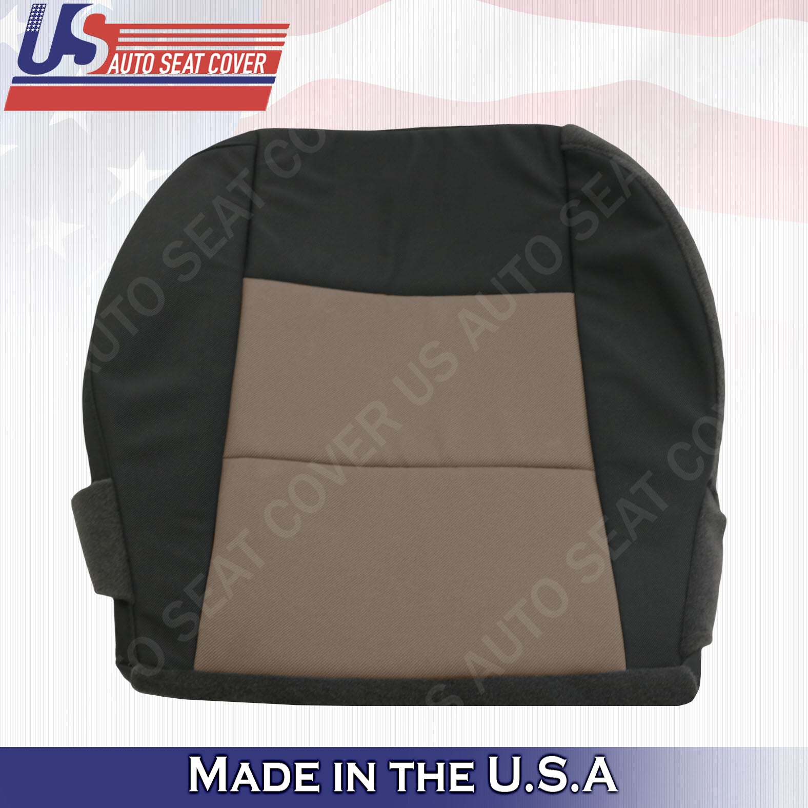 2003 2004 2005 2006 Ford Ranger Driver Bottom Cloth Cover 2-tone Black & Tan