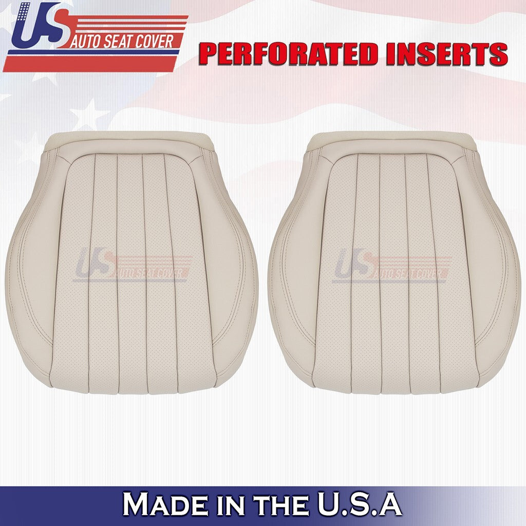 2017 to 2020 For Mercedes Benz Front Set Tops & Bottoms Synth Leather Cover Tan