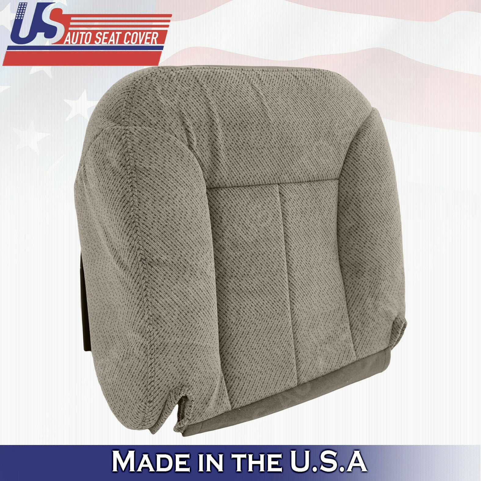 1995 to 1999 For Chevy Tahoe Front Set Tops & Bottoms + Armrests Cloth Cover Tan