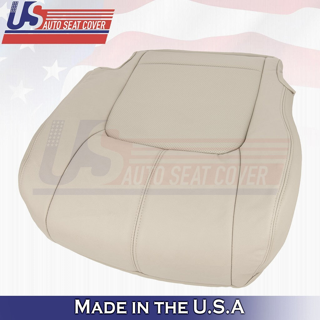 2009 to 2014 Fits Nissan Murano Passenger Bottom Leather Seat Cover Tan