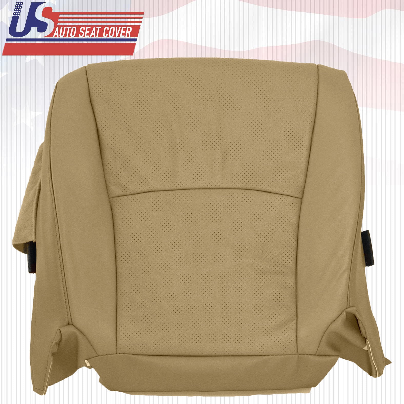 Fits 2004 2005 Highlander Driver/Passenger Bottom Cover Perforated Leather TAN