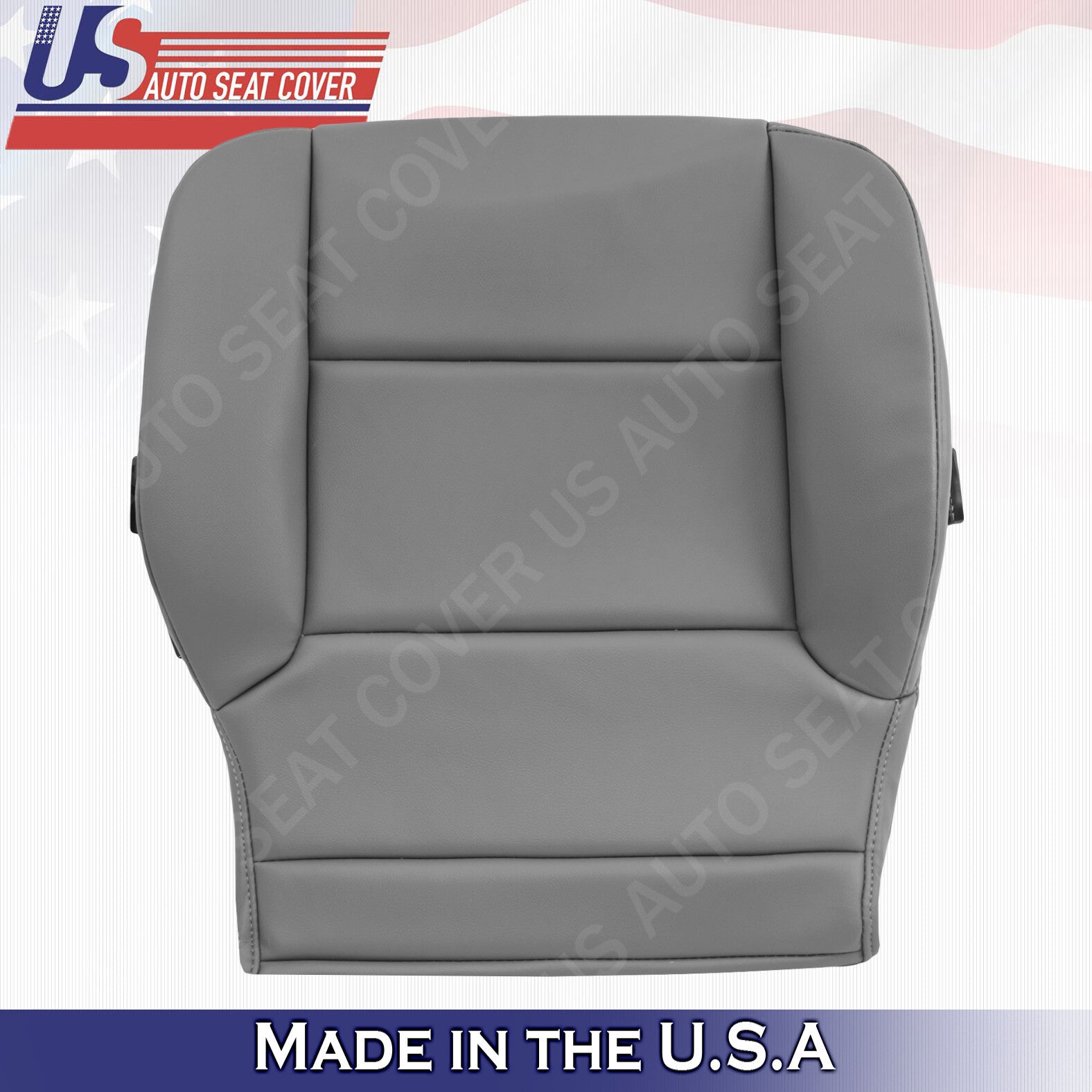 GMC Sierra W/T Base-Passenger Bottom Vinyl Replacement Seat Gray 2017 2018 2019