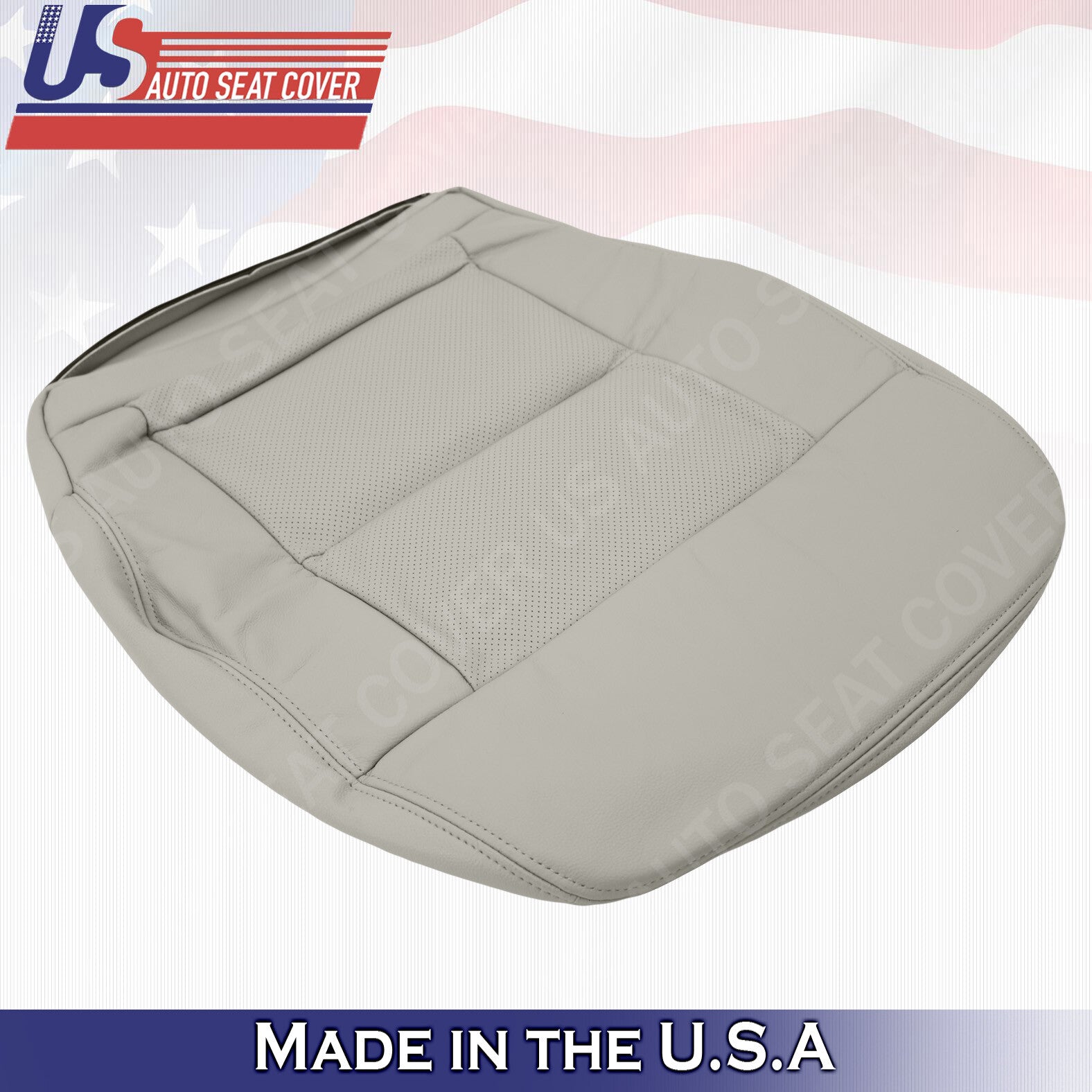 For 2014 2015 Mercedes Benz E350 E550 Driver Bottom Leather Cover Light Gray