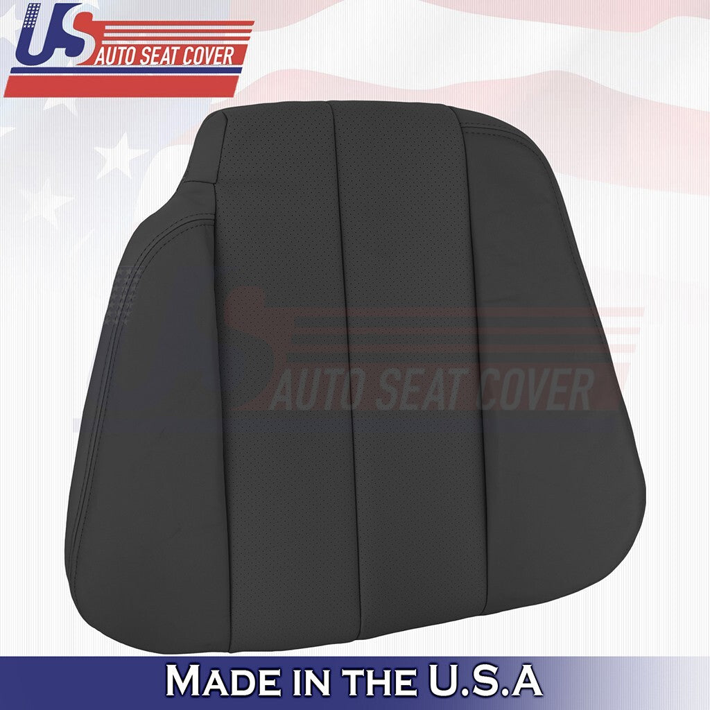 1990 to 1995 Fits Mercedes Benz SL300 Passenger Bottom &Top Leather Cover Black