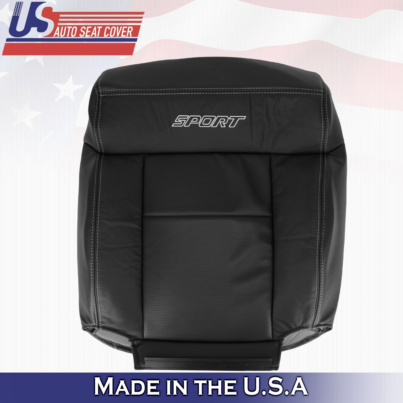 2004 05 06 07 2008 FIT Ford F150 FX2 FX4 Sport PASSENGER Top Leather Cover Black