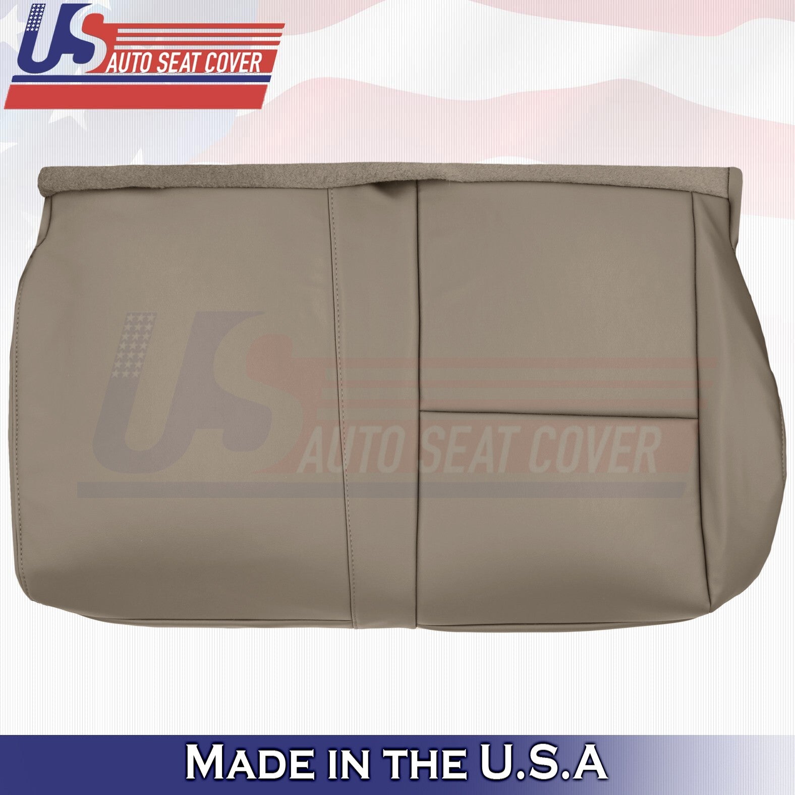 2007 2008 2009 2010 Fits Toyota Tundra Rear Driver Bottom Leather Seat Cover Tan